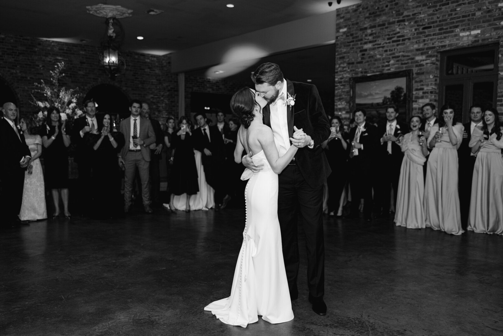 Capture the beauty and emotion of your first dance with Morgan Alysse, a Louisiana film photographer known for timeless and elegant wedding photography. Let film preserve the magic of your special day.