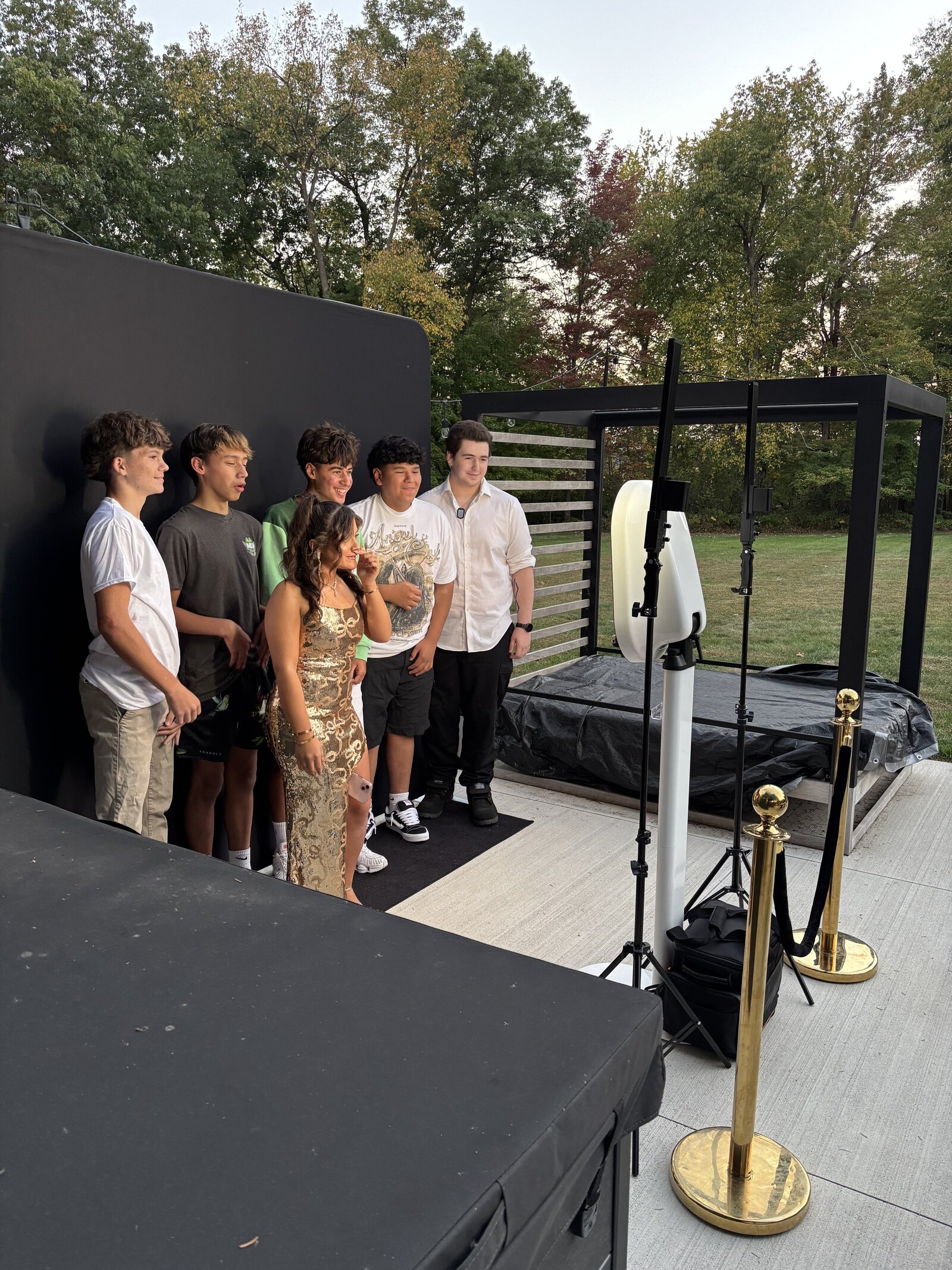 Salsa Booth Back Digital Photo Booth Ann Arbor Michigan Instant Sharing Booth