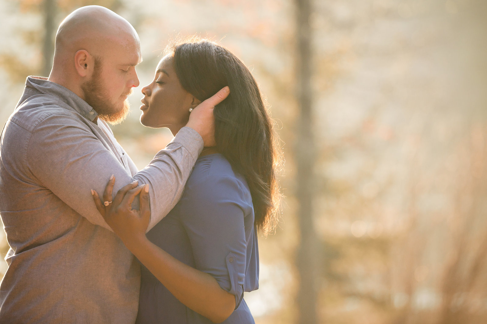 Lake Wintergreen engagement session in Connecticut by Jamerlyn Brown Photography