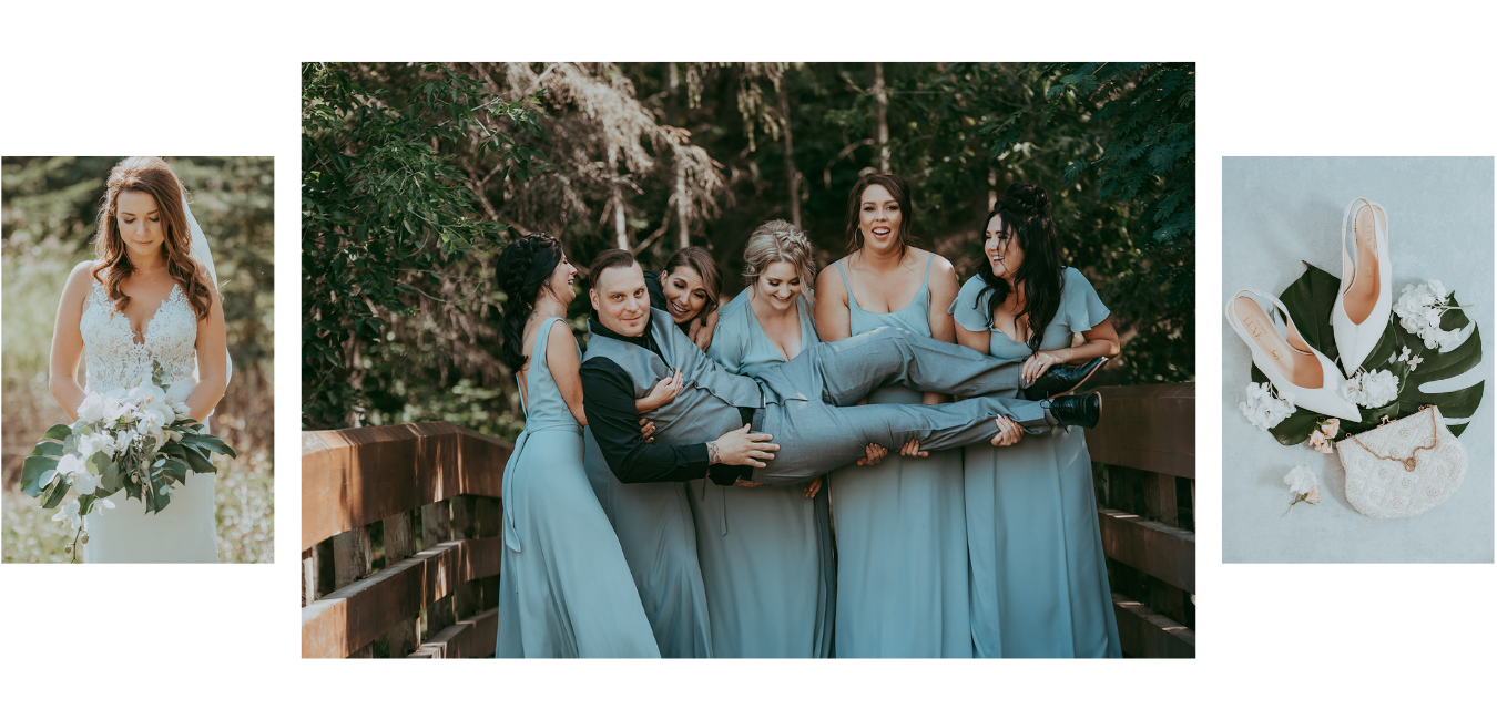 Bridesmaids-holding-groom-for-fun-wedding-photo