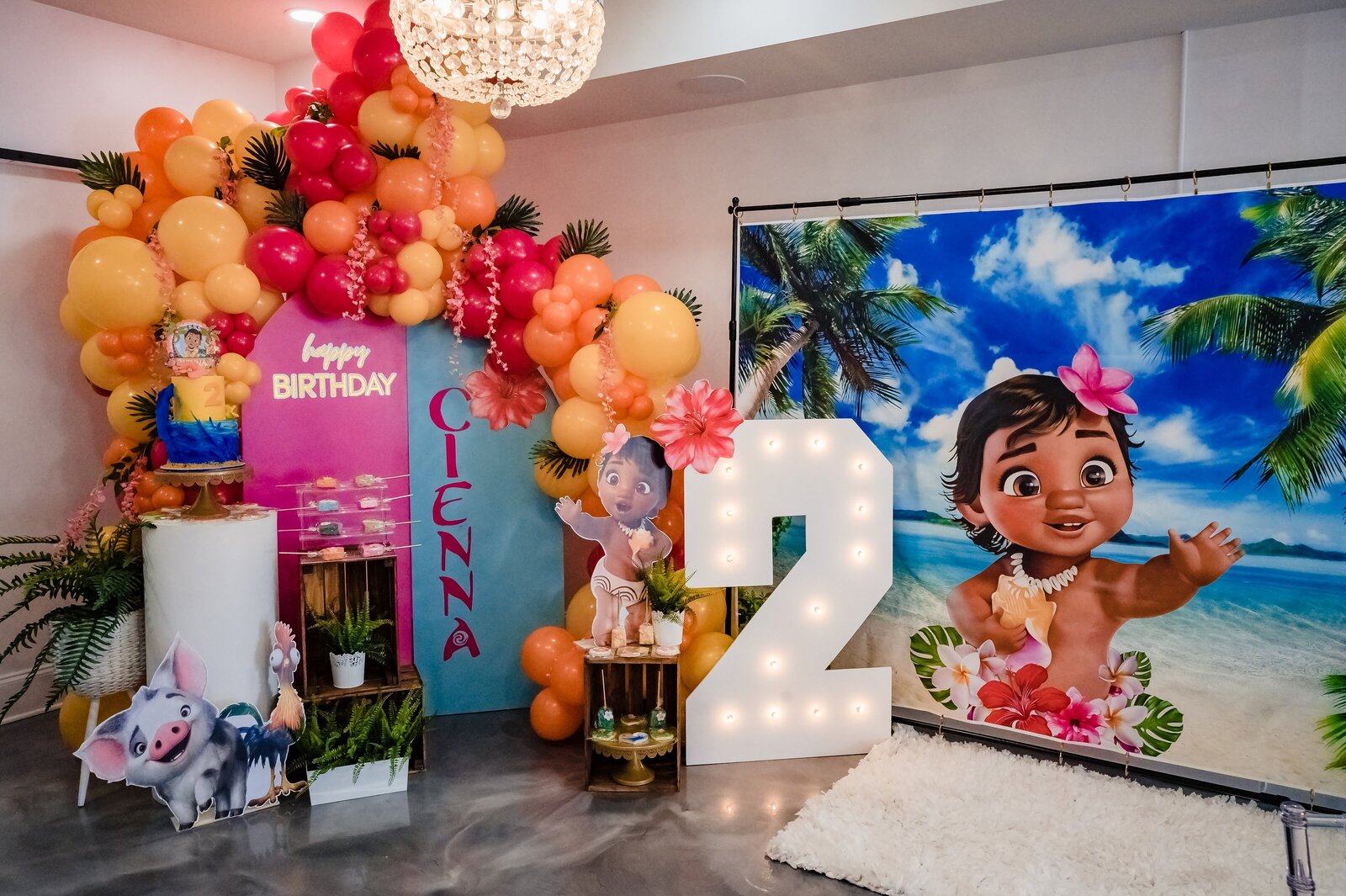 Moana Birthday | Event Design | Second Birthday