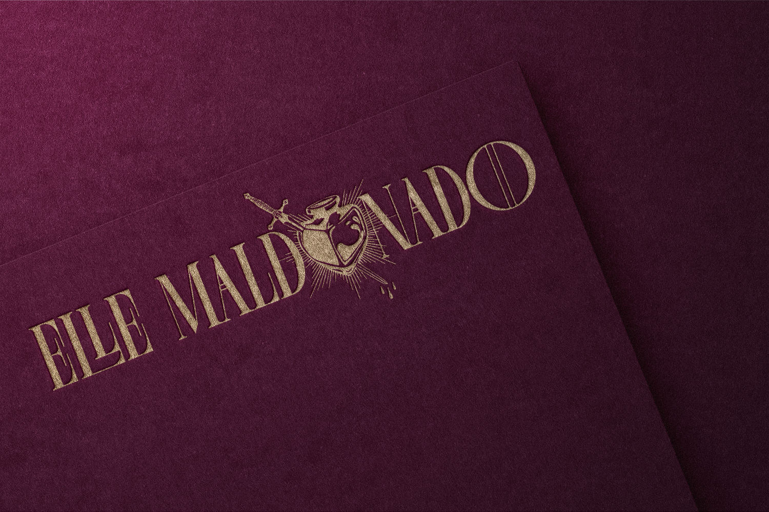 Elle Velvet Embossed