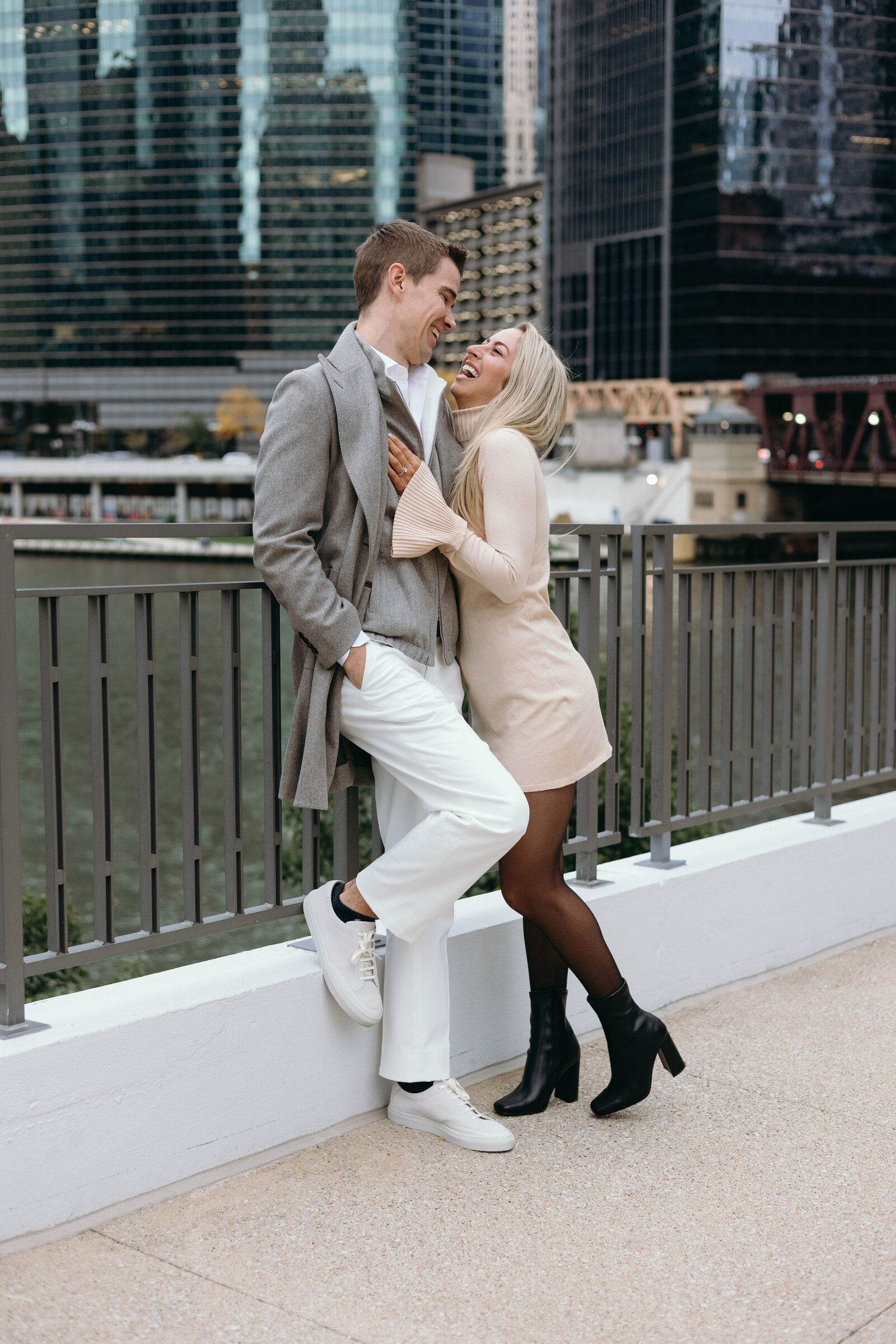 Z Photo and Film - Cody and Silvana's Chicago Engagement Shoot - Chicago, Illinois-92