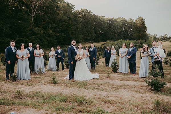 Connecticut-tree-farm-wedding-photographer-sunflowers-blue-wedding-photography-luxury (36)