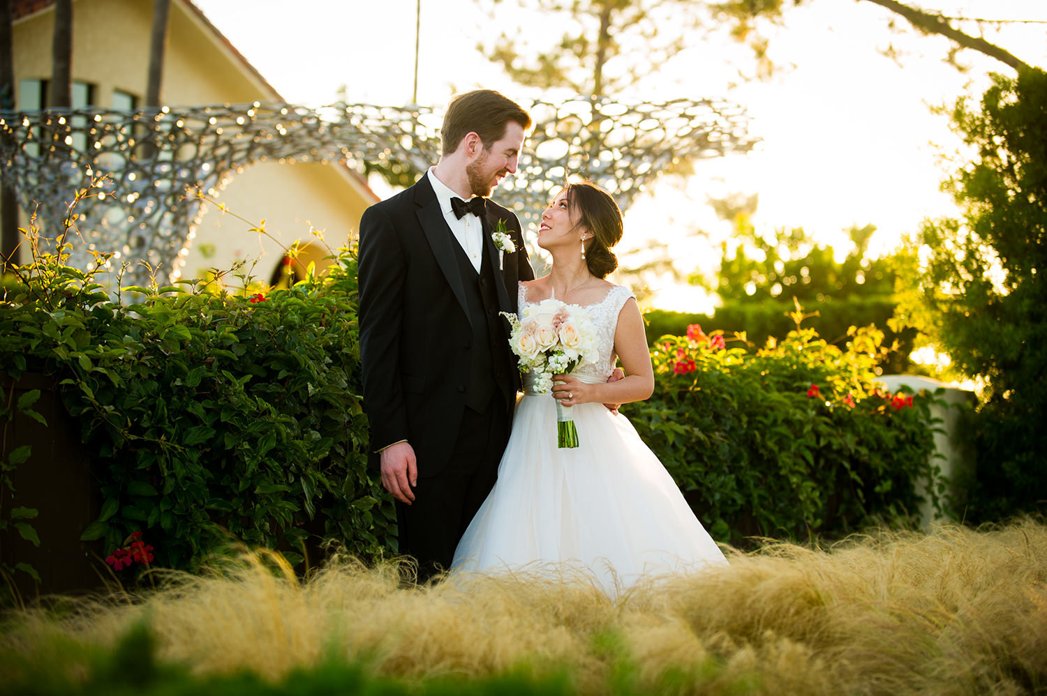 bridal portrait at tom hams lighthouse