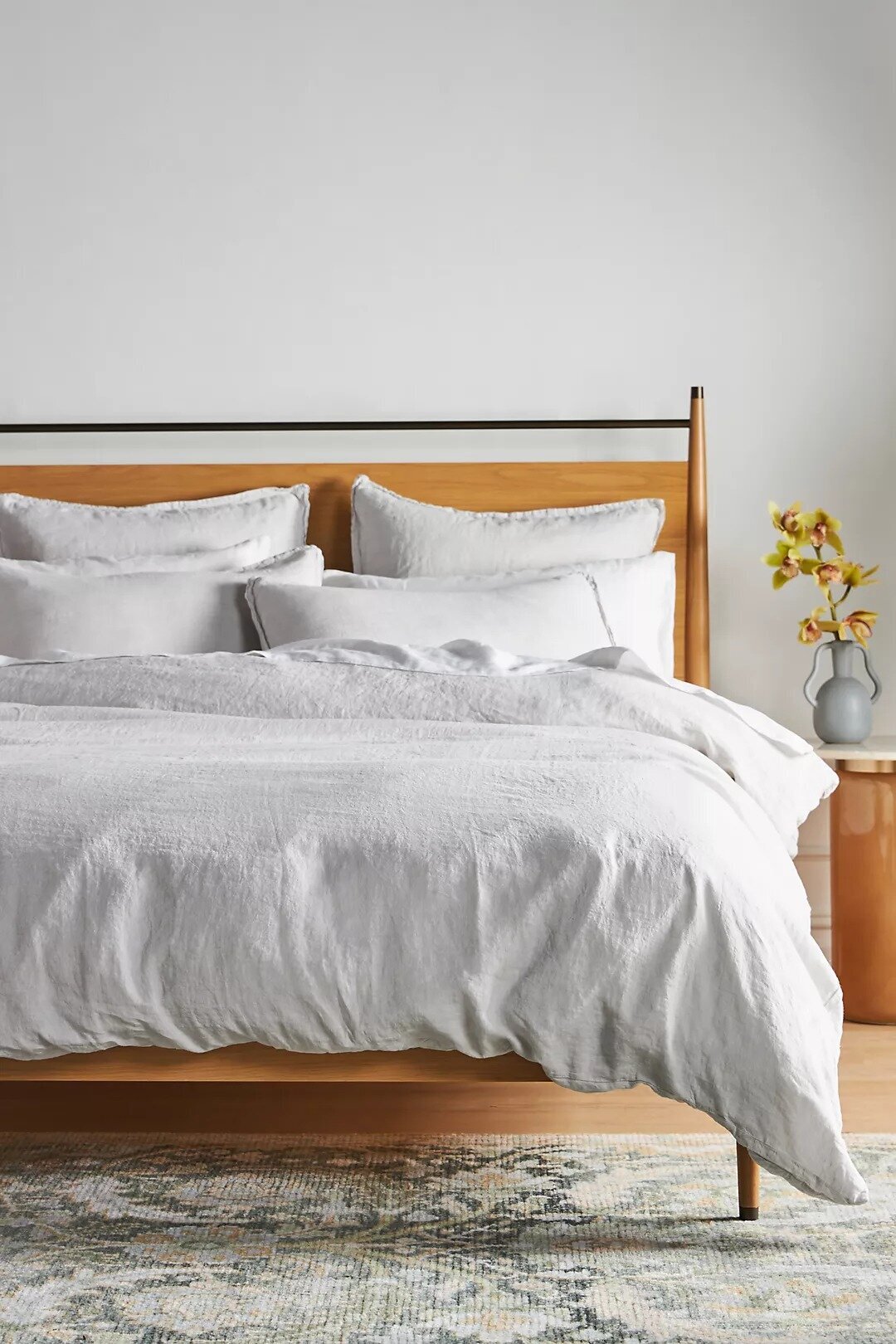 Washed Linen Duvet Cover
