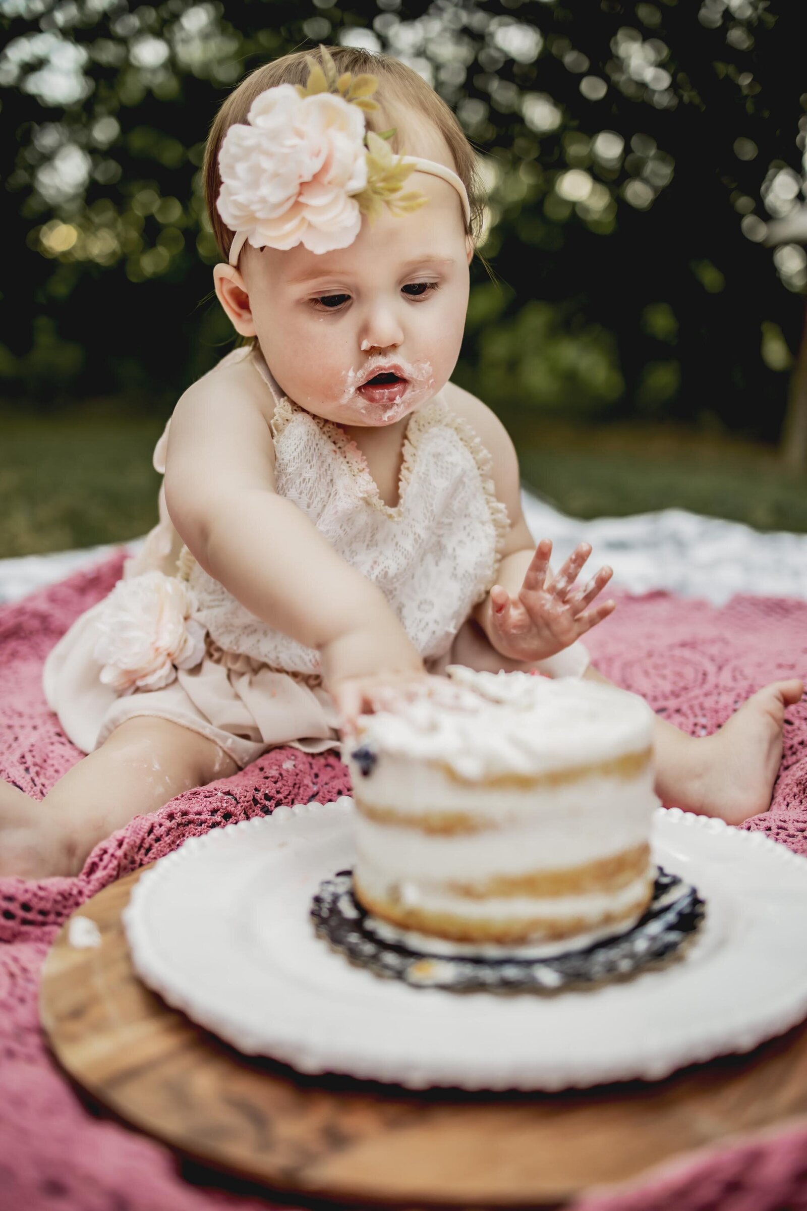smash cake for a one year old