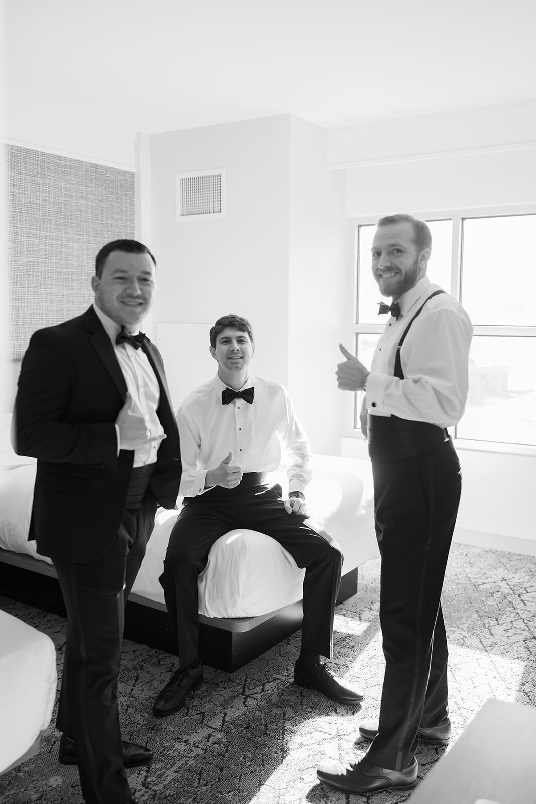 Classy Black Tie Wedding Dallas Hope Gray Photo 23
