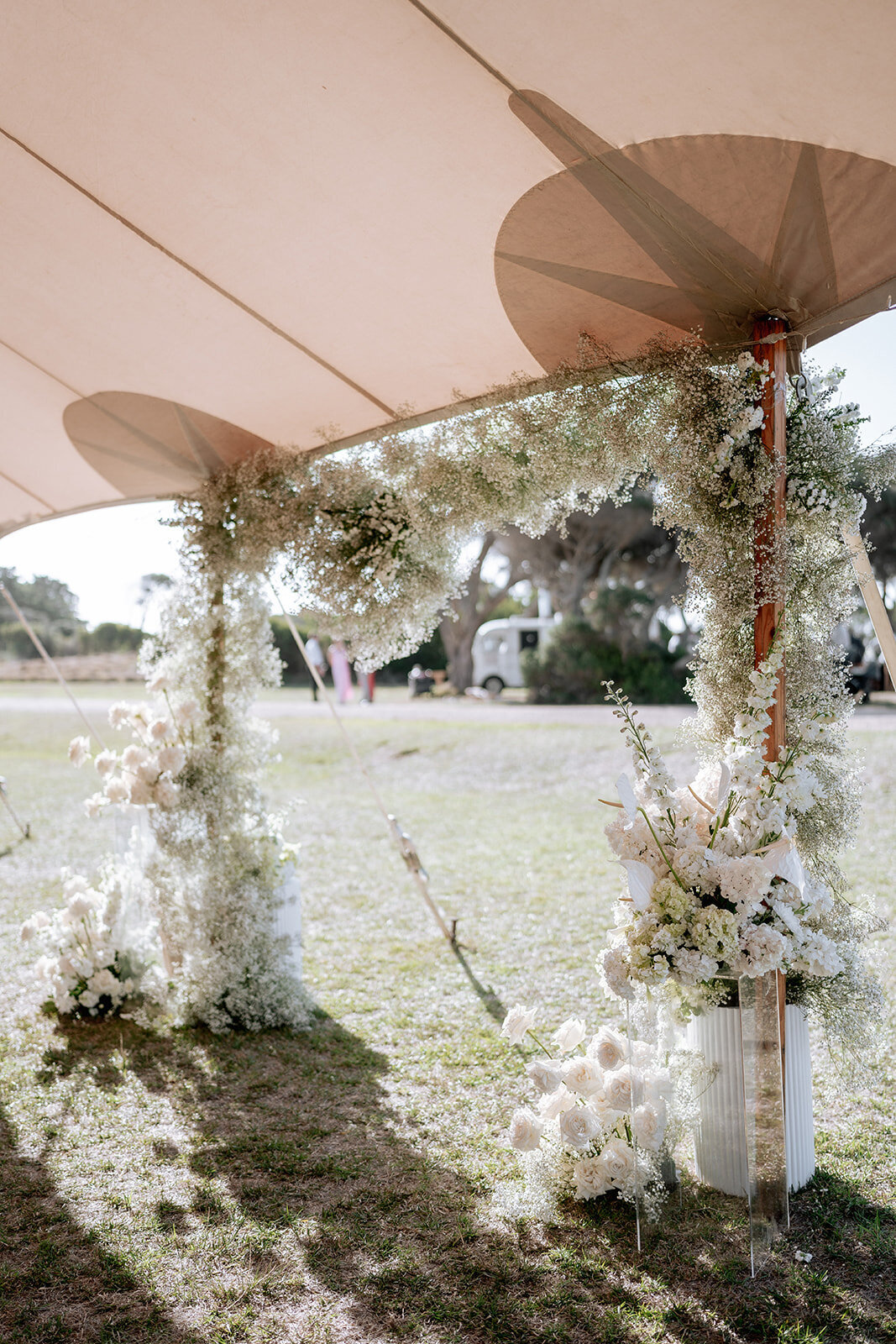 Colourful flower palette of soft pinks, purples and peaches