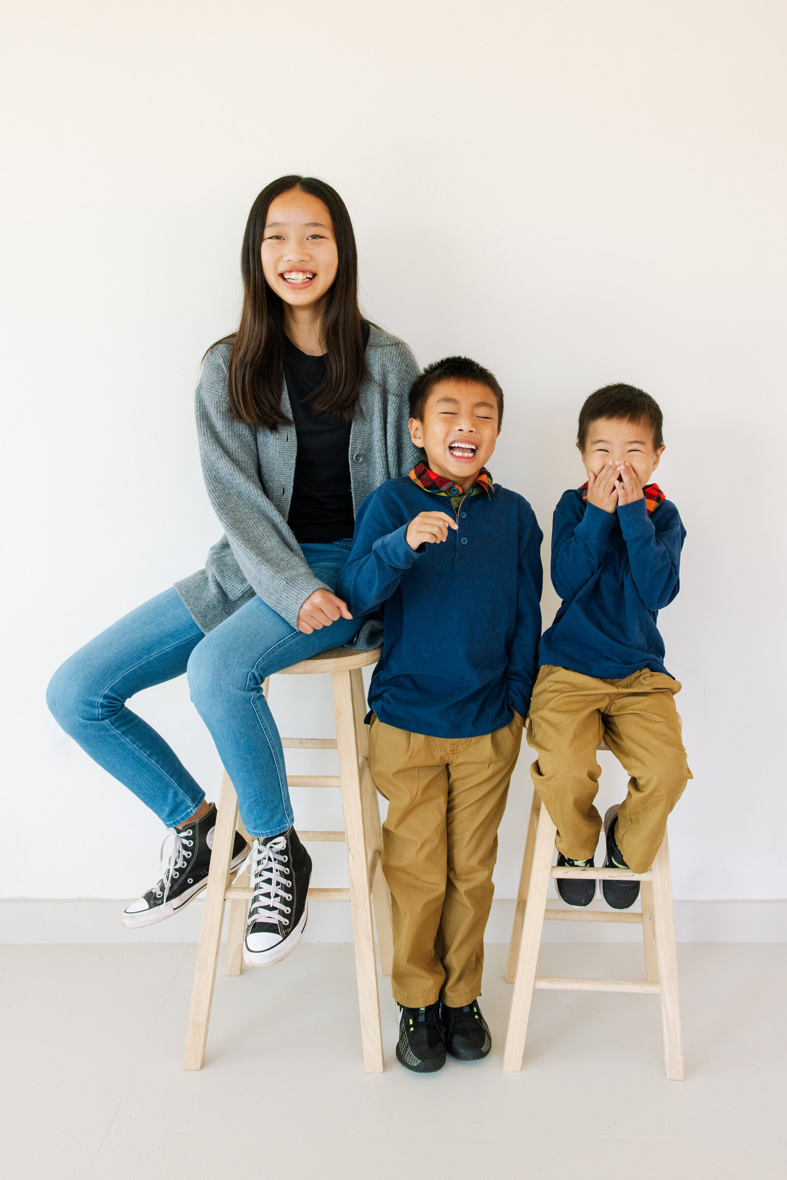 studio family photo session