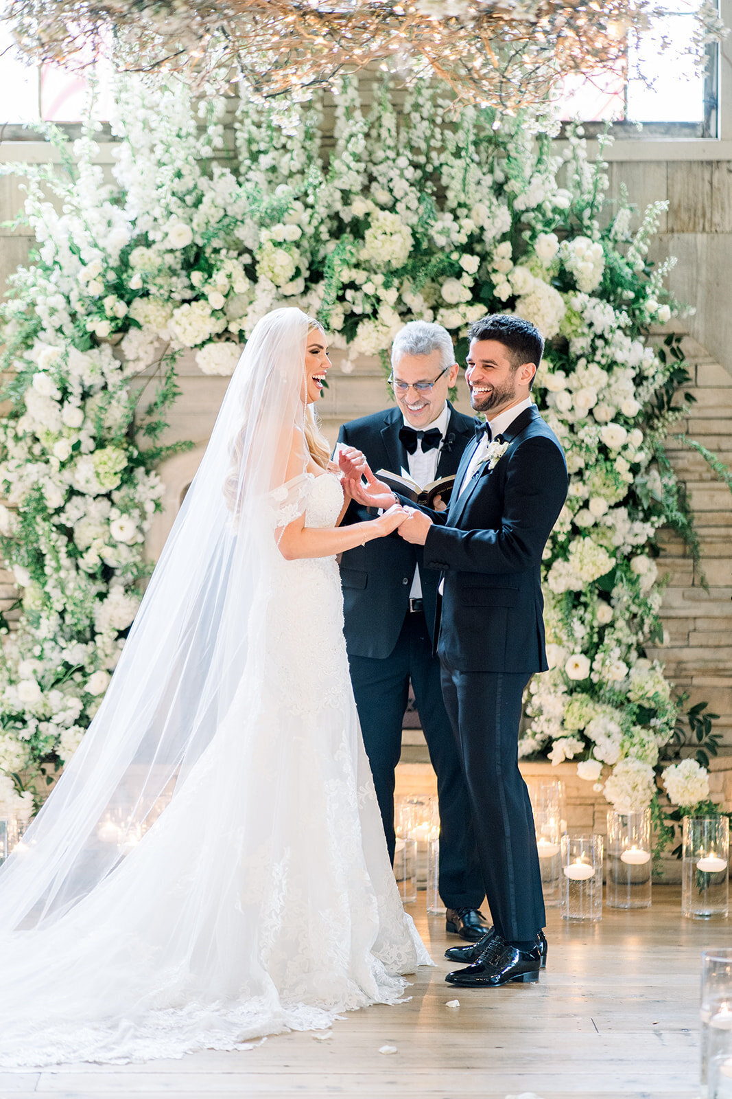 Romantic Wedding Ceremony Setup at Union Hill, California