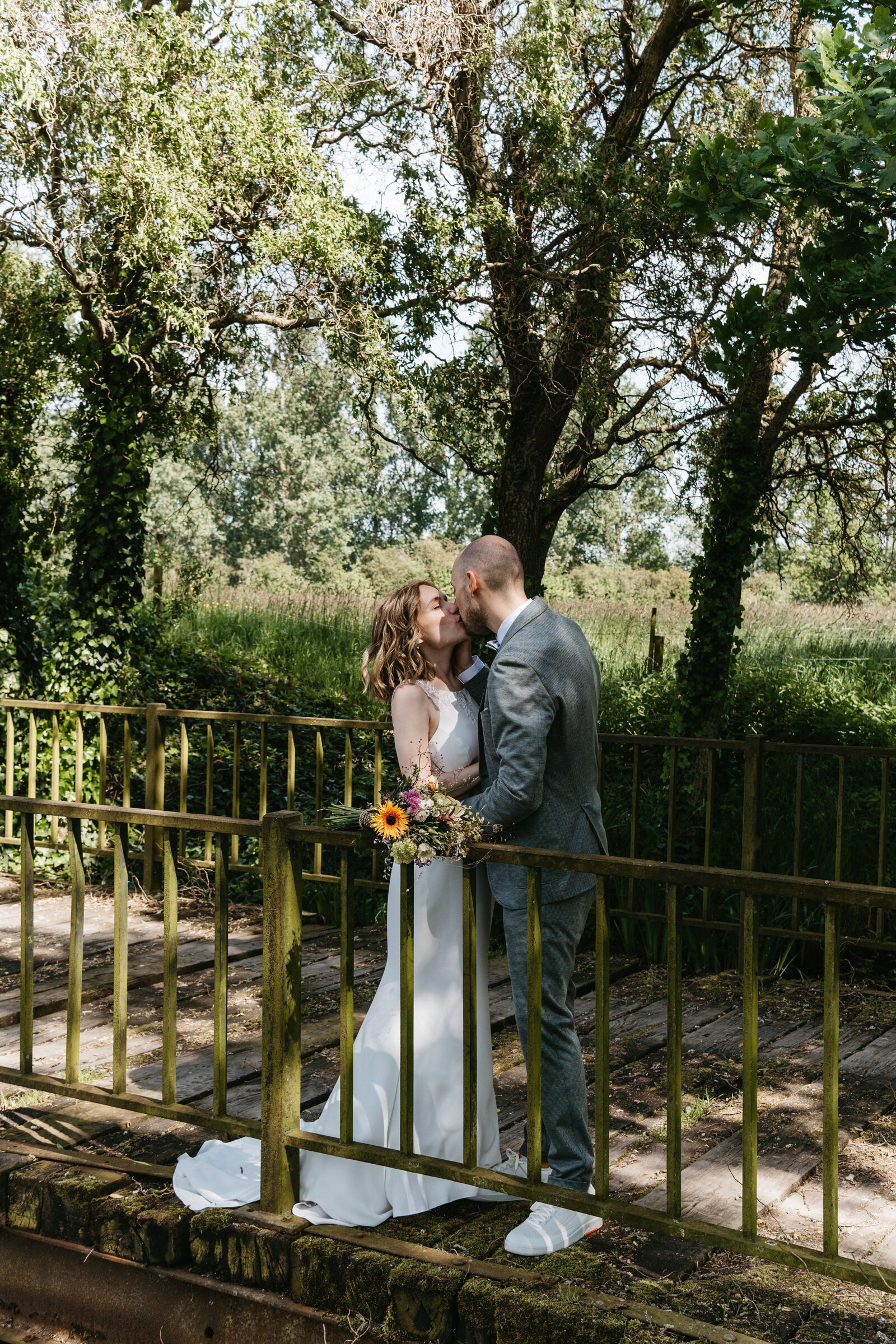 Huwelijksfotografie in de natuur