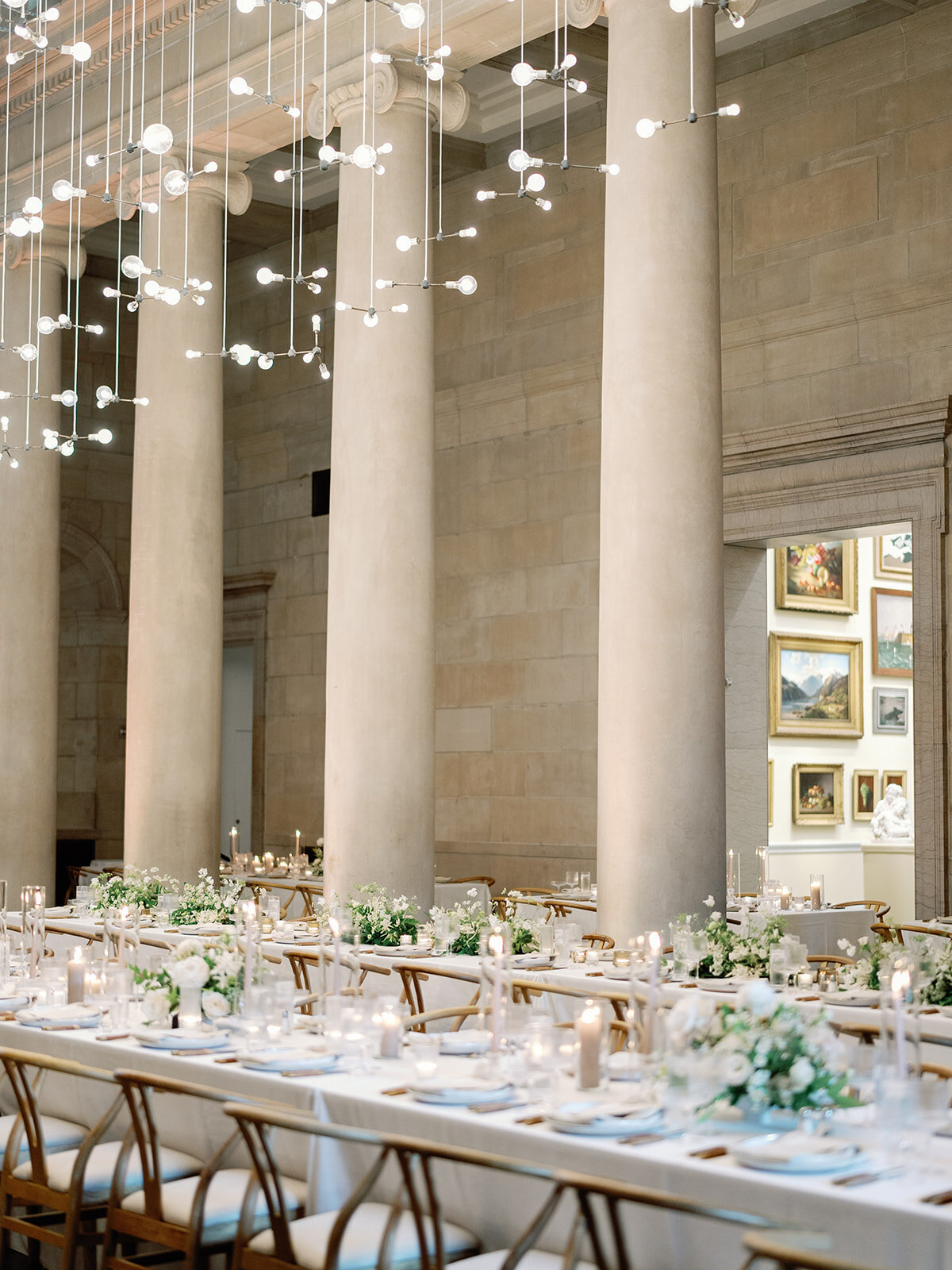 65_Kate Campbell Floral BMA Baltimore Museum of Art Wedding Vibey Reception by Nikki Daskalakis photo