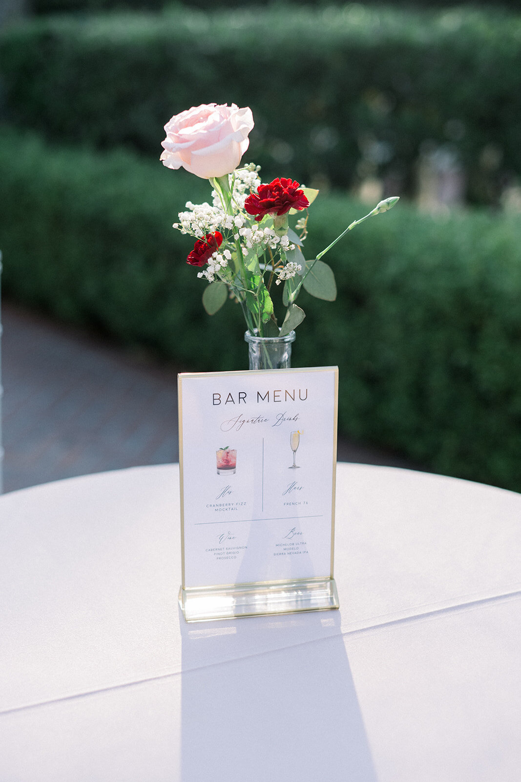 Elegant Wedding Table Setting at Vizcaya Sacramento