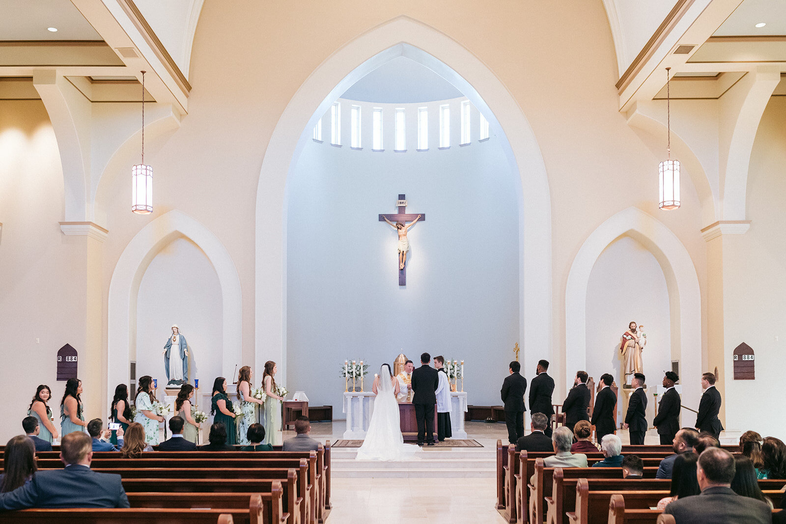 St. Mark's Catholic Church Wedding Alabama