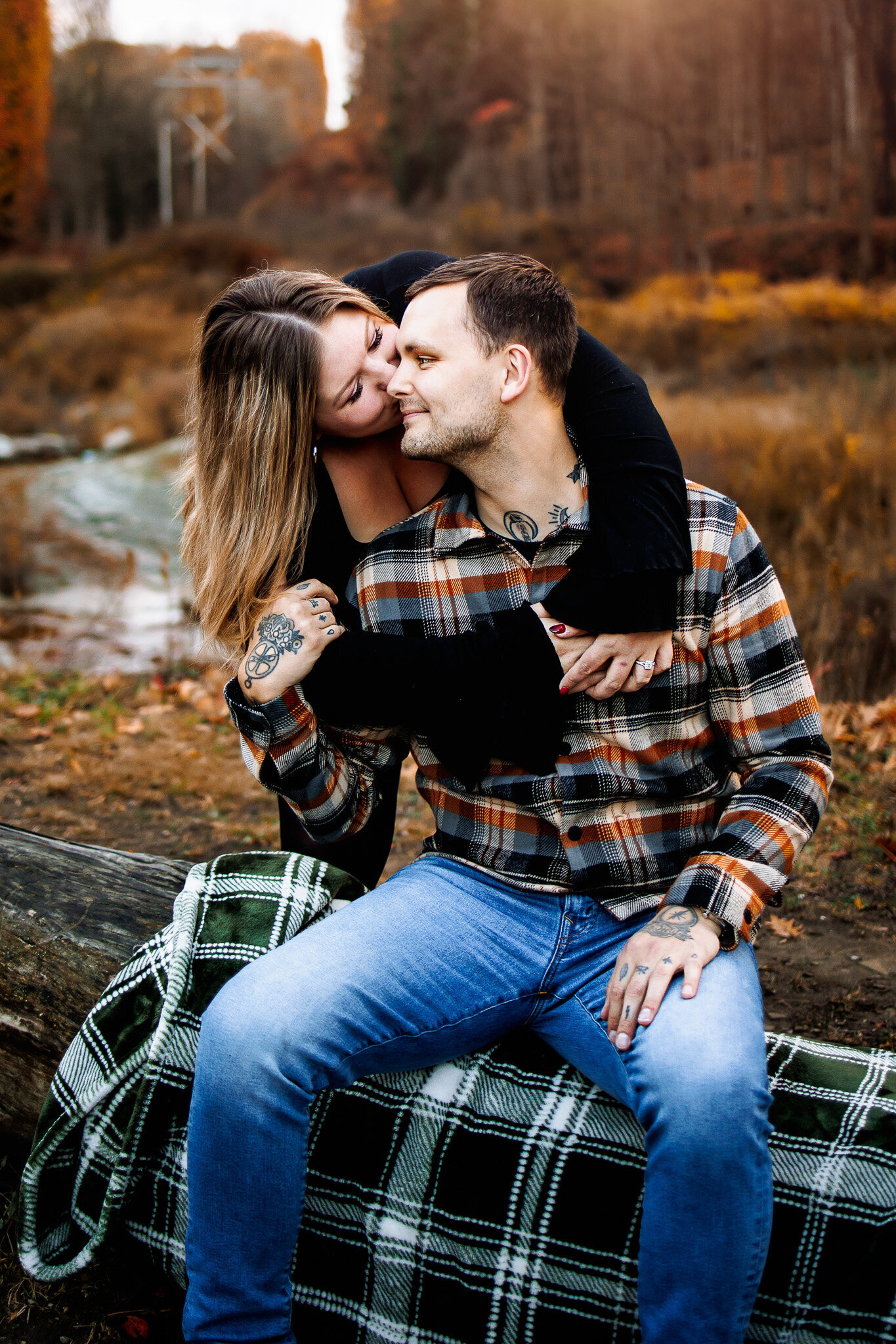 Fall Couples Photography Erie 