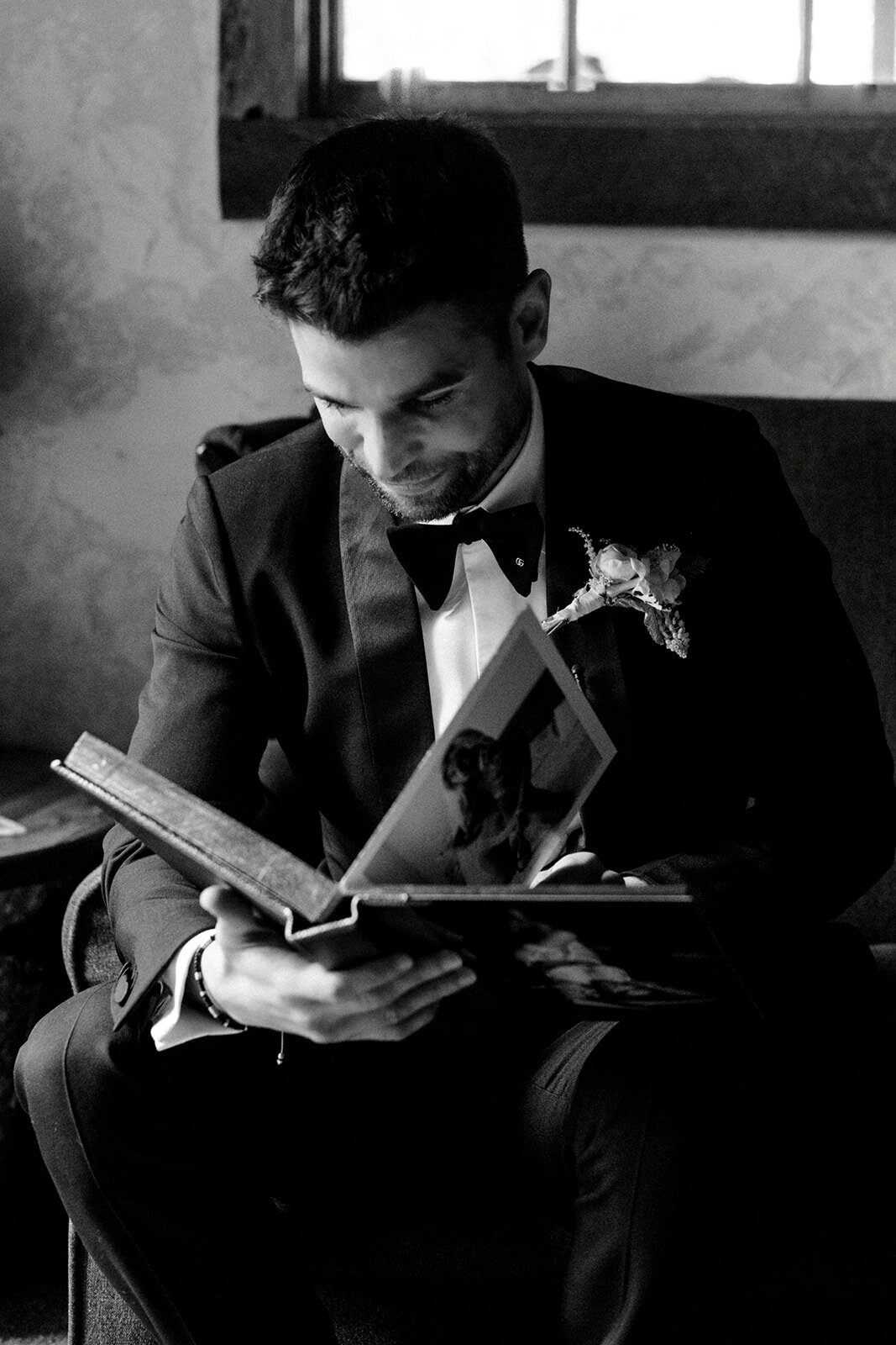Groom’s Stylish Accessories at Union Hill, California