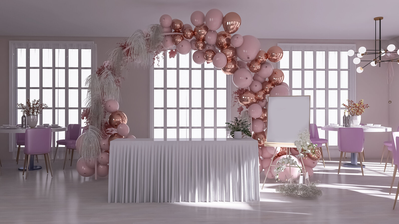 Backdrop Setup from Essence of Flair