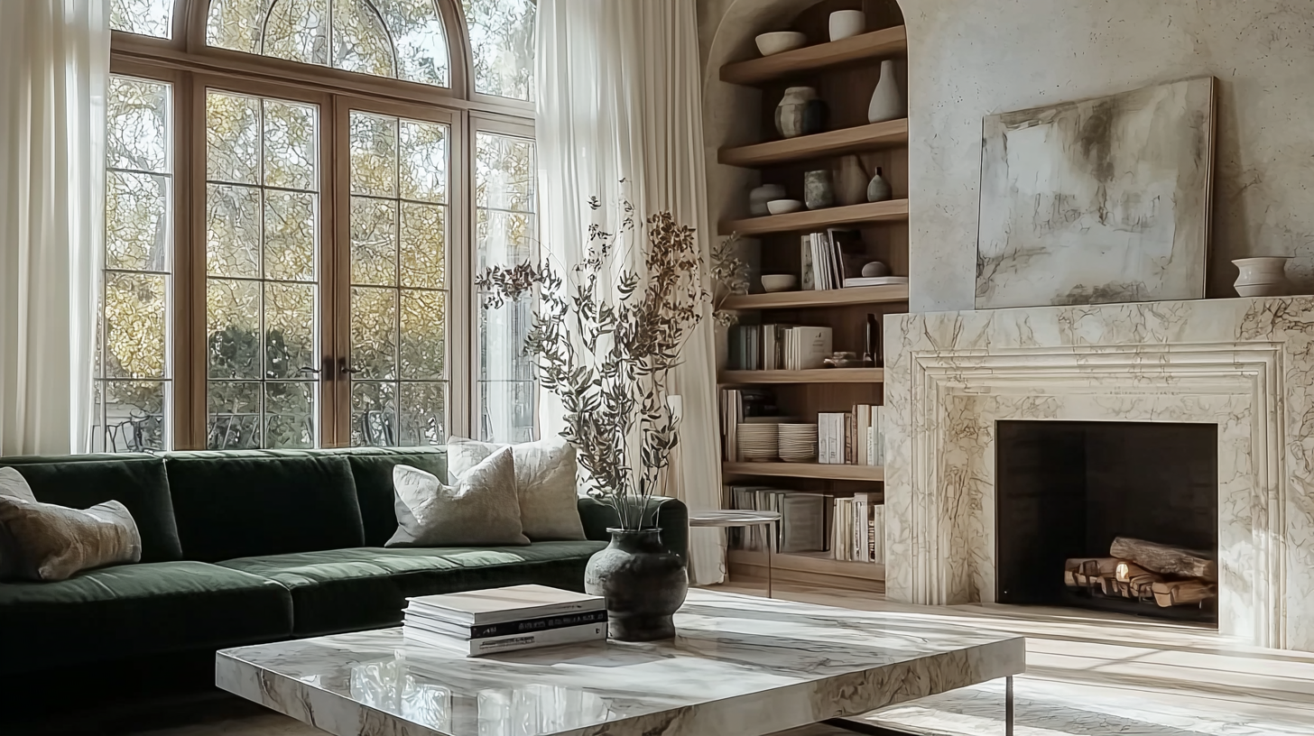 HH Transitional Living Room Website