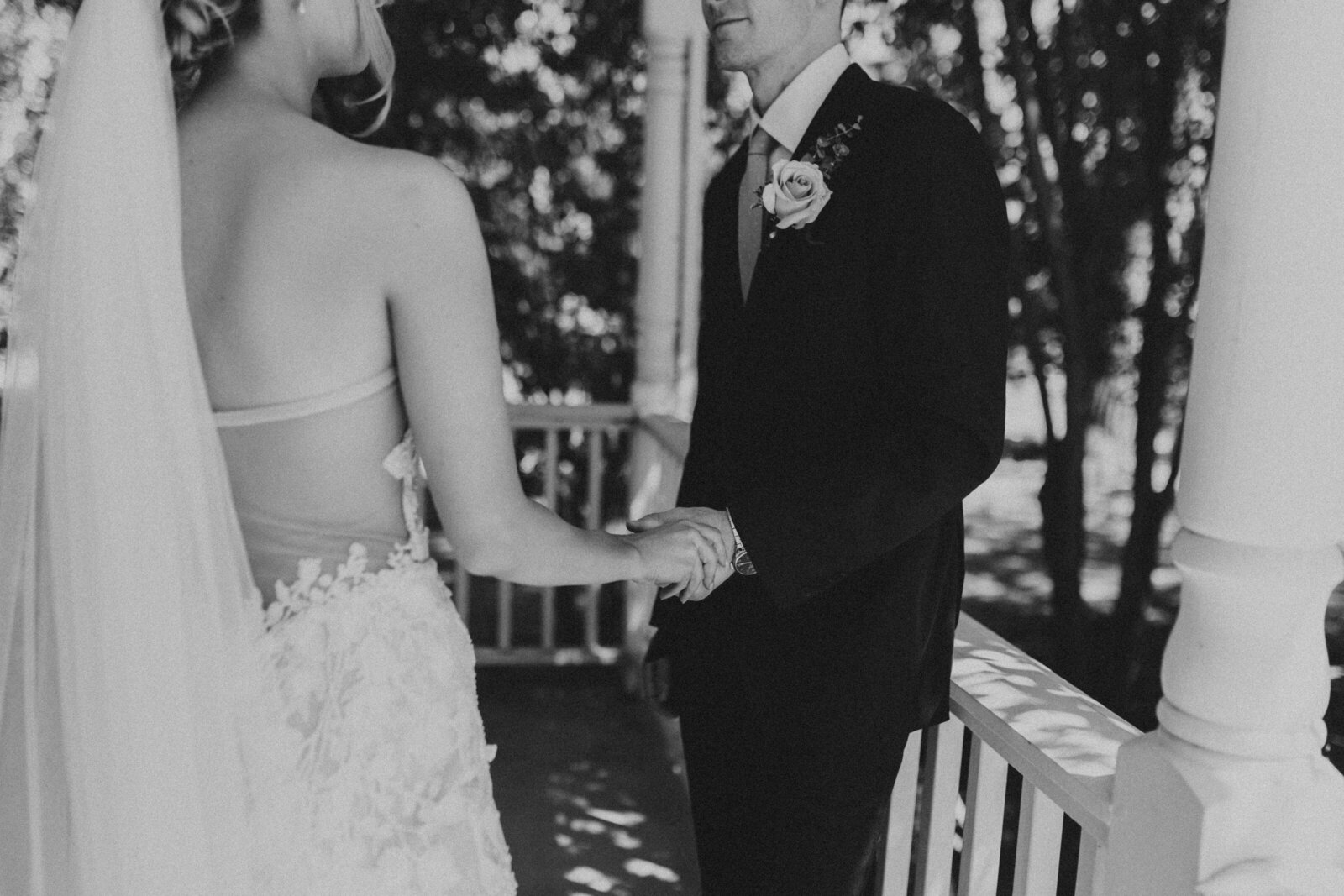 intimate wedding on california beach