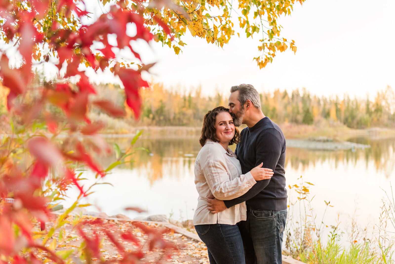 Red Deer-Family photographer-couple-fall-mckenzie trails 1