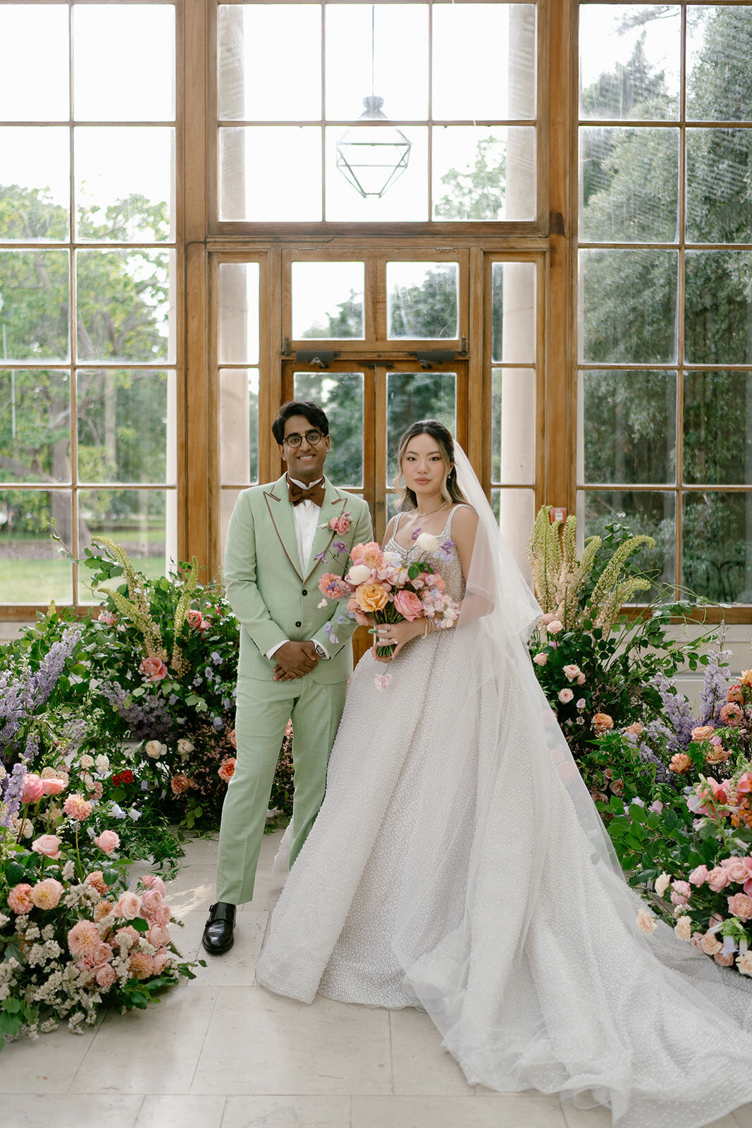 Attabara Studio UK Luxury Wedding Planner at Kew Gardens by Sasha Dove-313