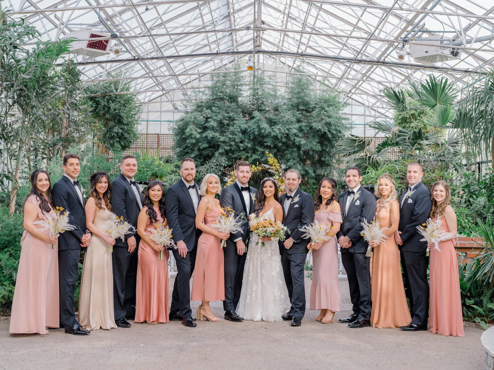 Melissa and Keith - Fairmount Park Horticulture Center - Magi Fisher - 380