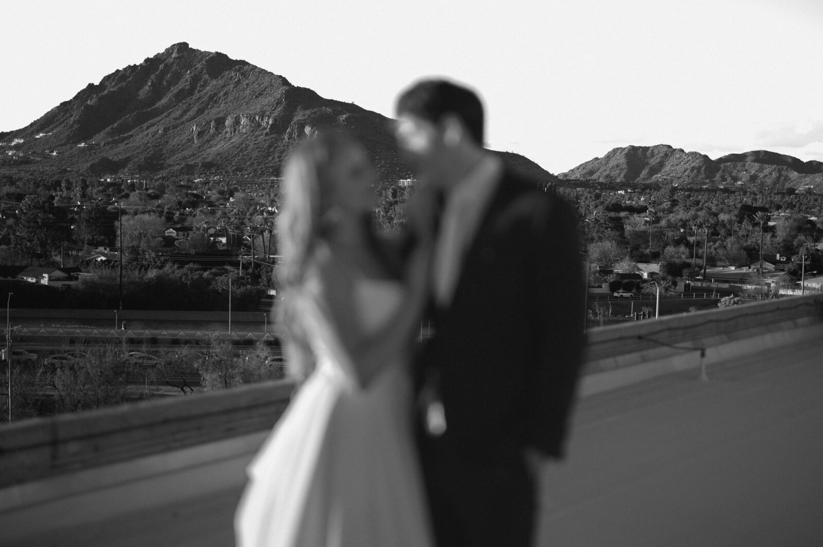 Photos of wedding couple, taken at Scottsdale Valley Ho Hotel in Scottsdale Arizona, Taken by Kollar photography, Arizona Elopement Photographer