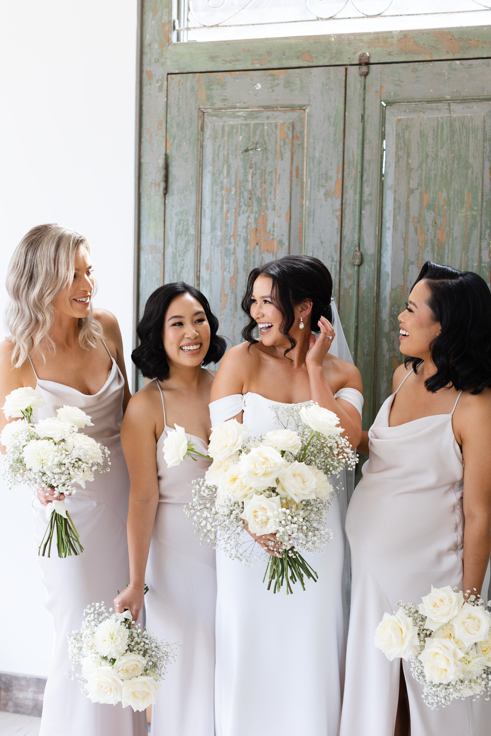 Bridal party captured at Syones of the Yarra Valley, Melbourne