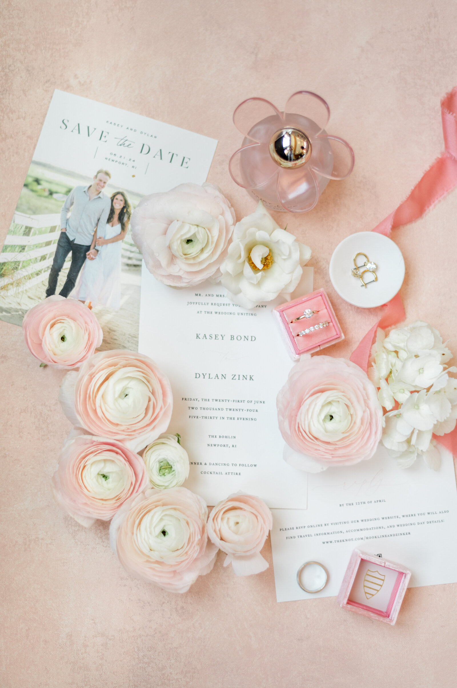 Pink Wedding Details