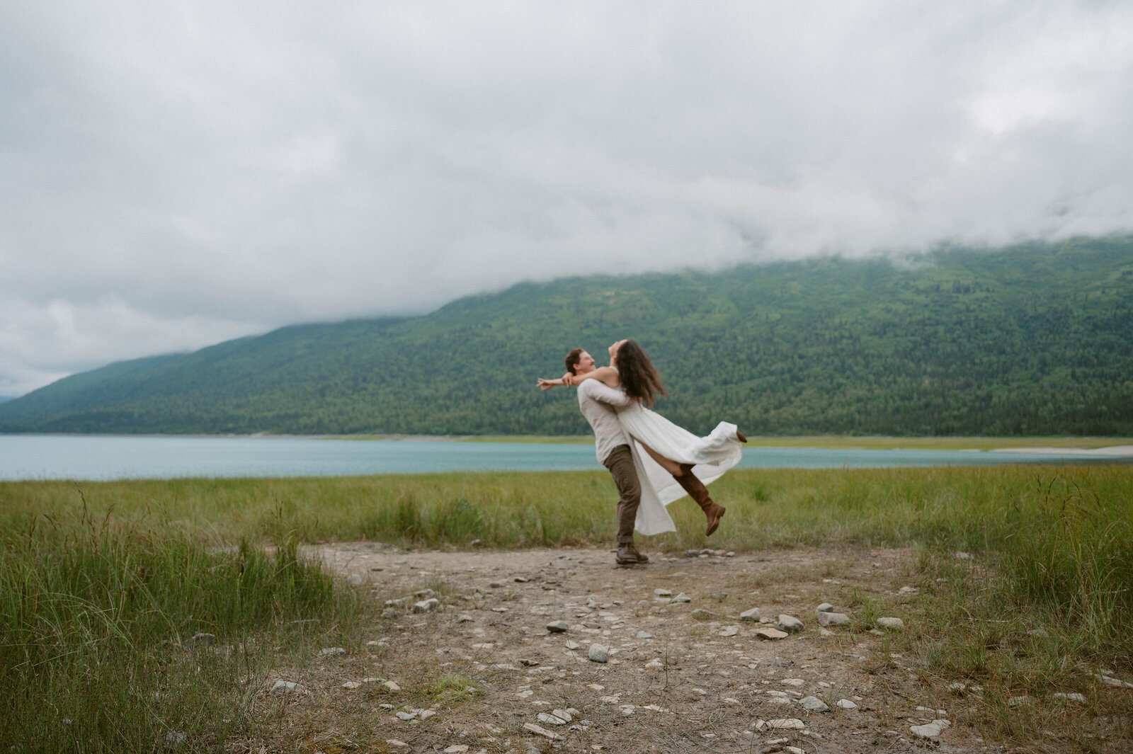 Alaska Lake Elopement