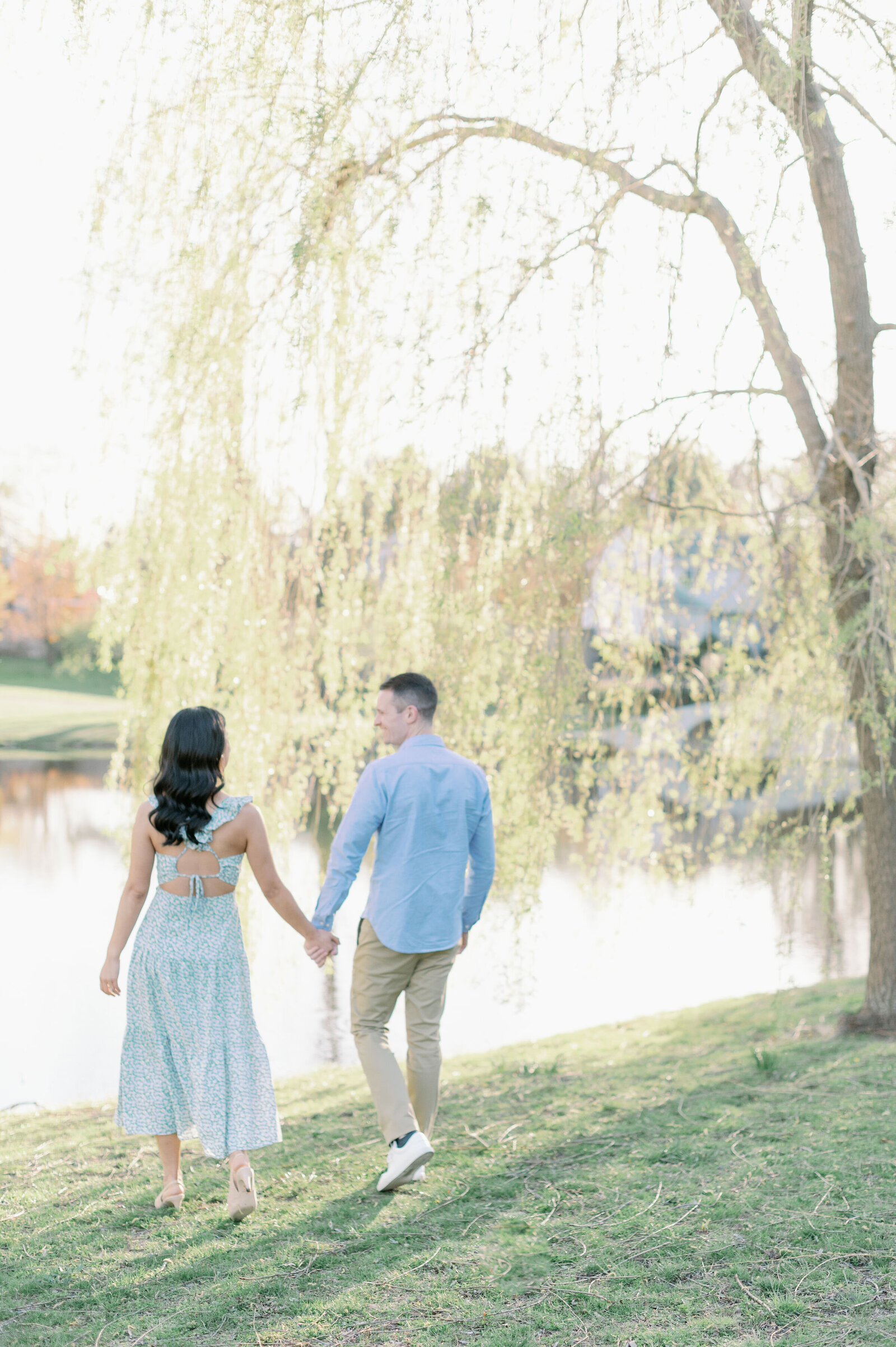 Larz Anderson Boston Engagement Session 1