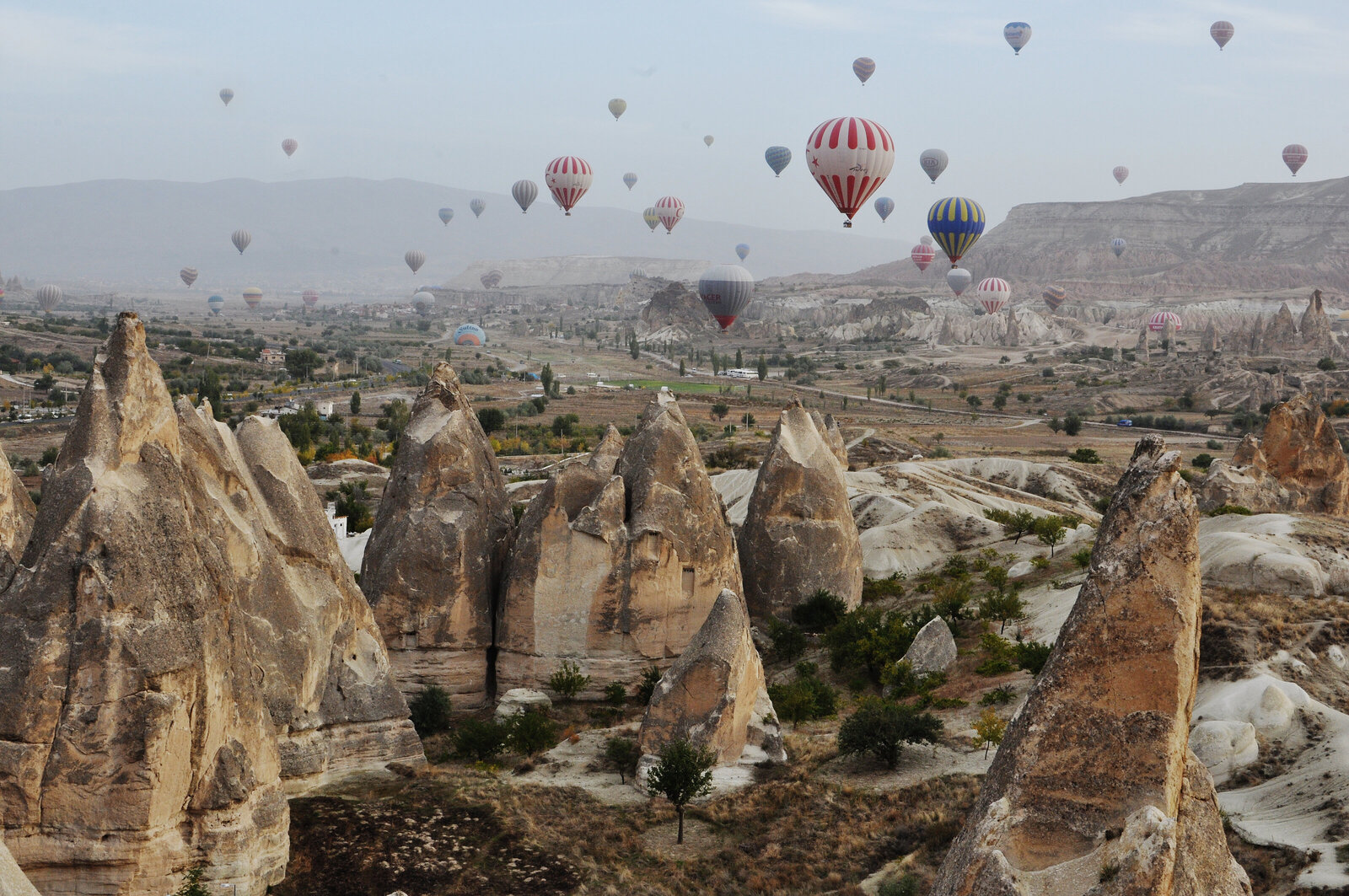 Cappadocia Fairy Chimneys and Hot Air Balloons