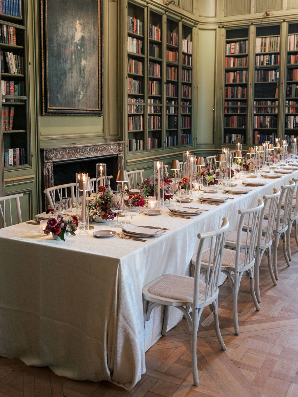 106Kate Campbell Floral Meridian House fall wedding by Greer Gattuso photo reception