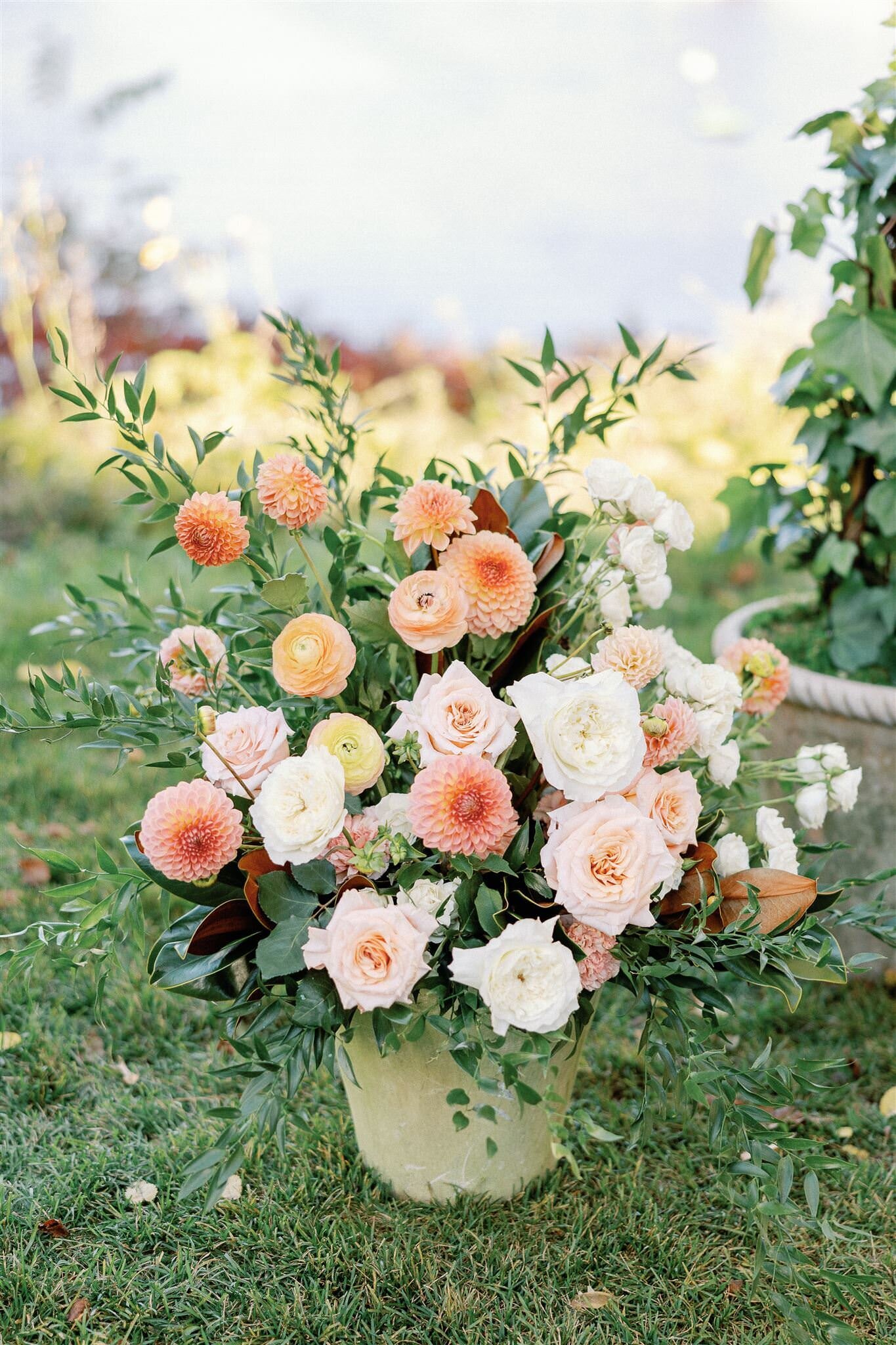 vermont wedding florals