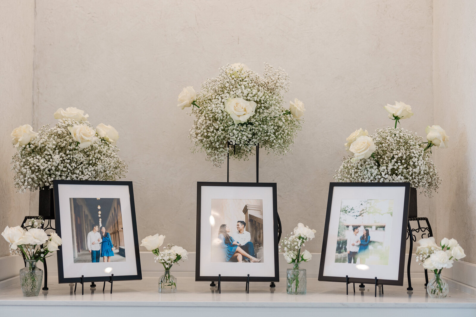 Wedding reception decor photography
