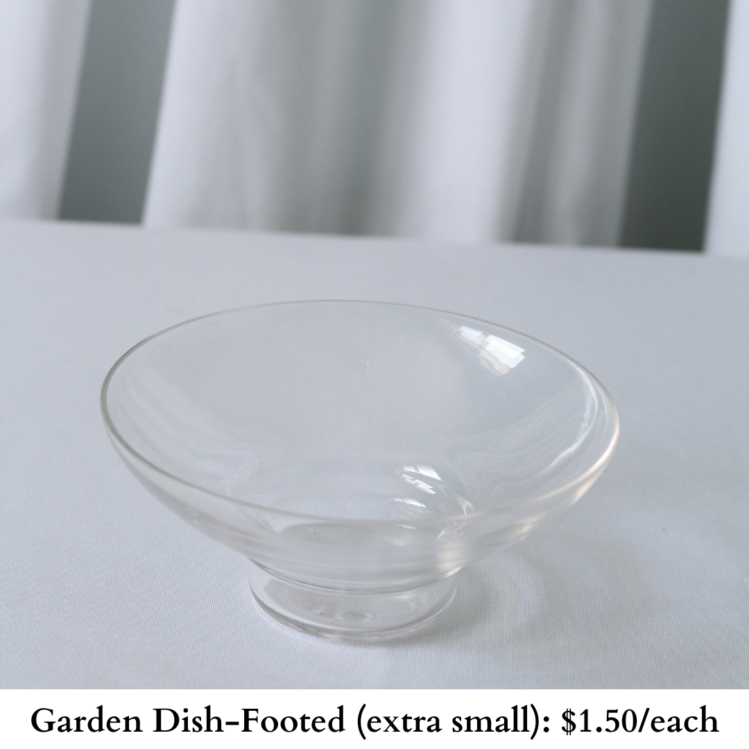 Garden Dish-Footed-Extra Small-188