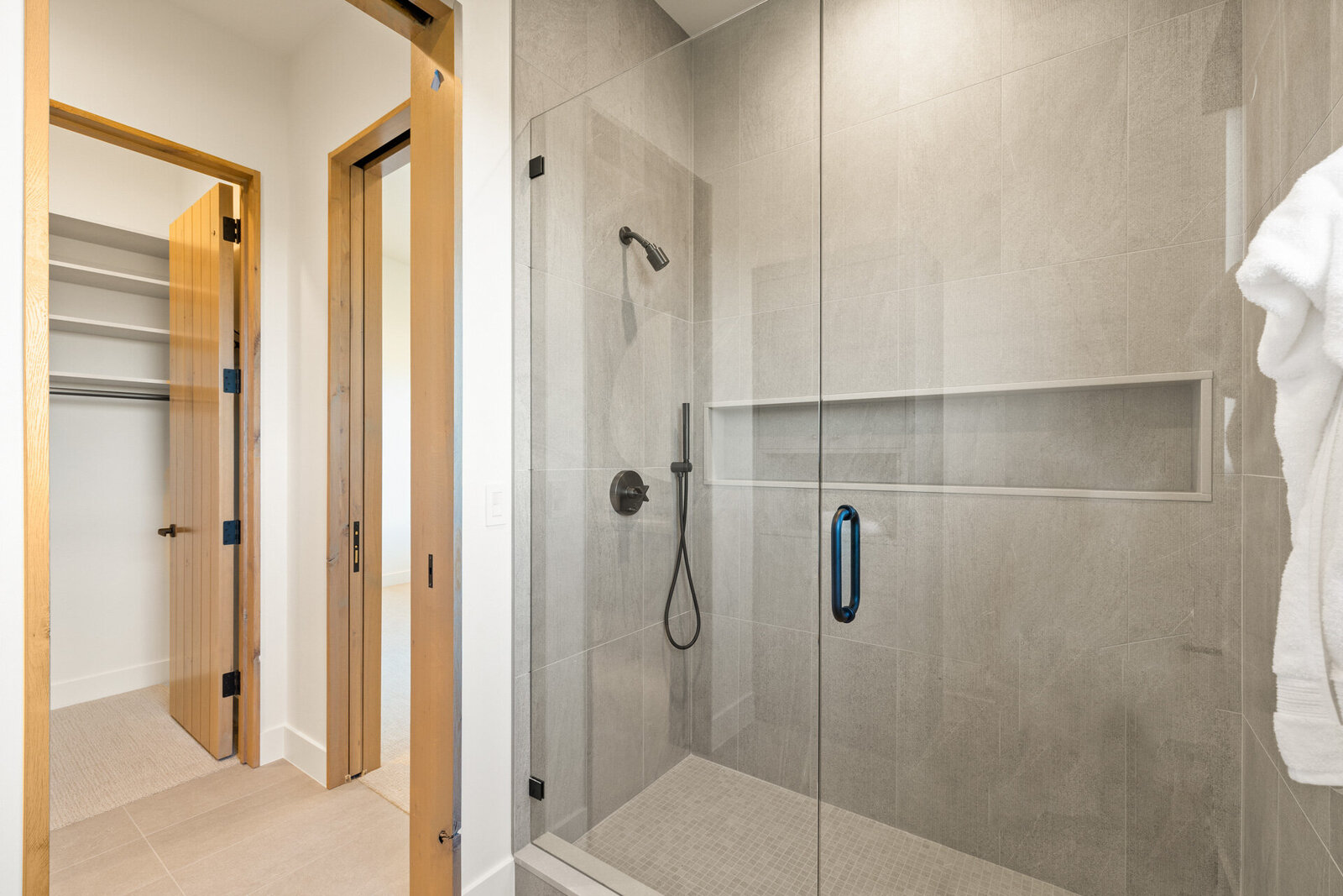 Chalet-and-Co-Park-City-Interior-Designer-gray-tiled-walk-in-shower-bathroom