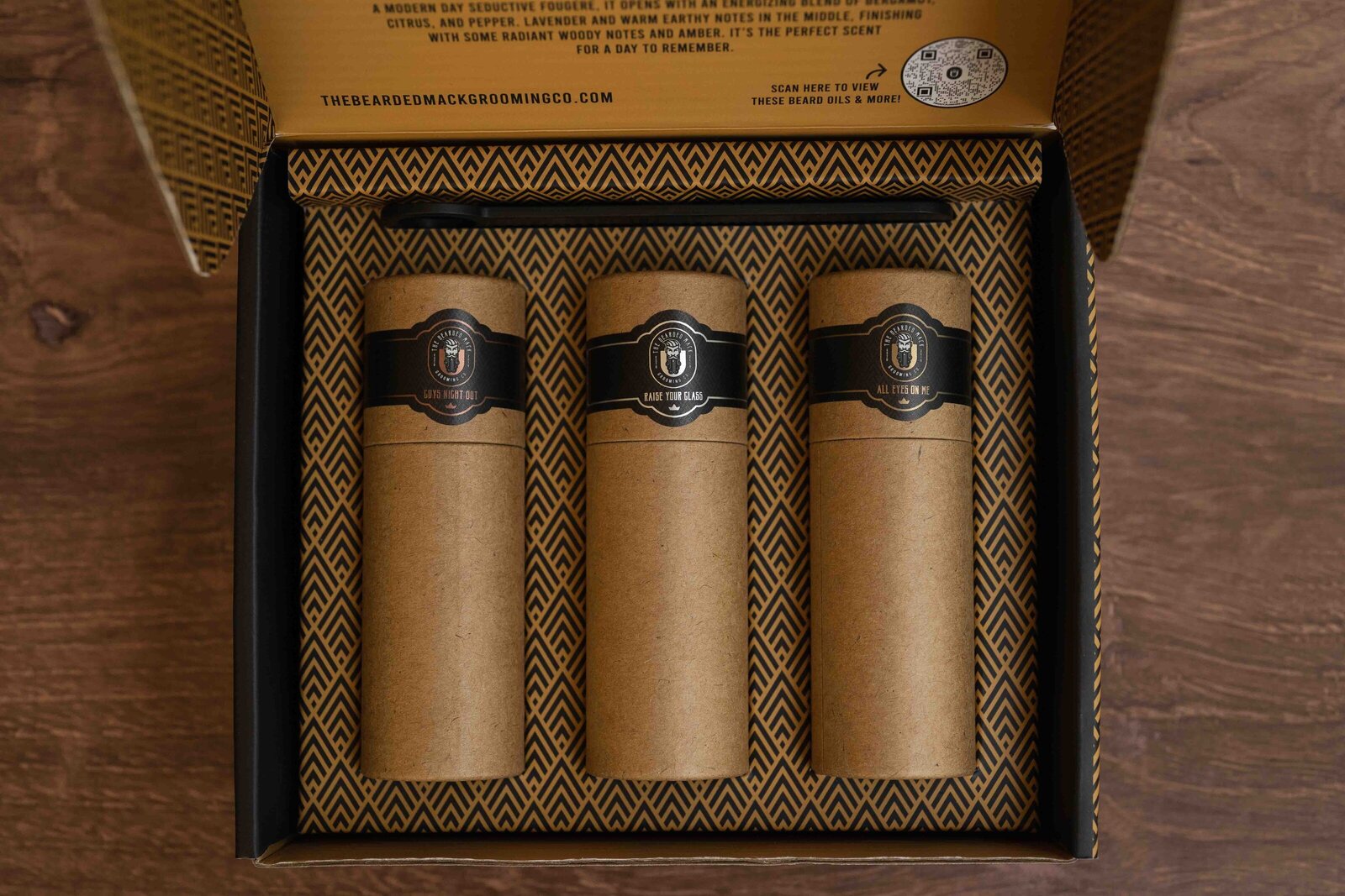 top view of packaging during product photo in Herndon,VA