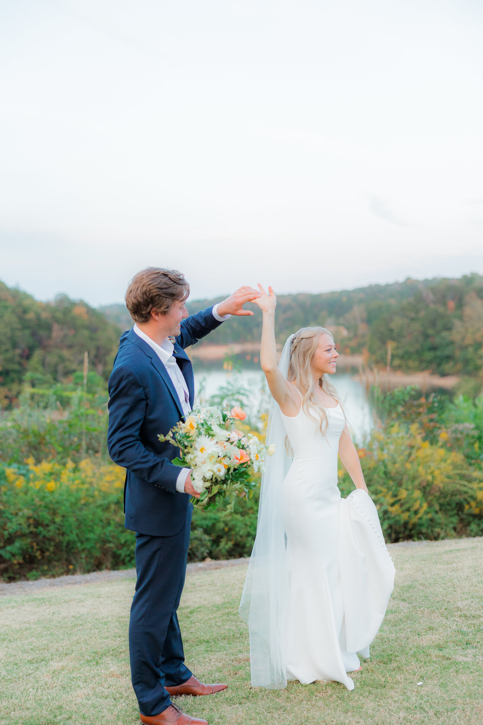 Lauren & Sam Parkers Wedding Day- Bride & Groom Portraits 059