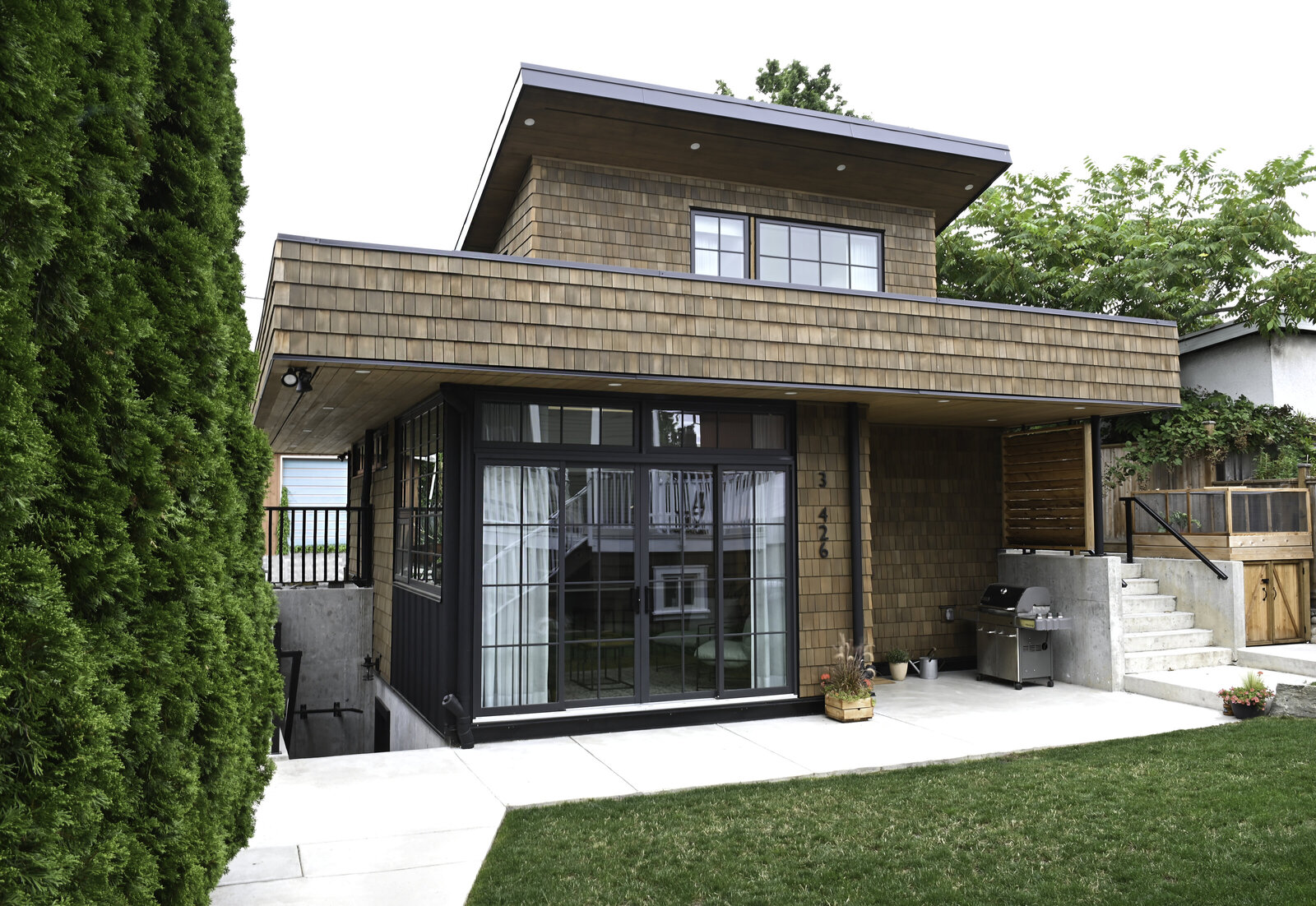 Rebecca Foster Interior Designer North Vancouver Laneway Exterior