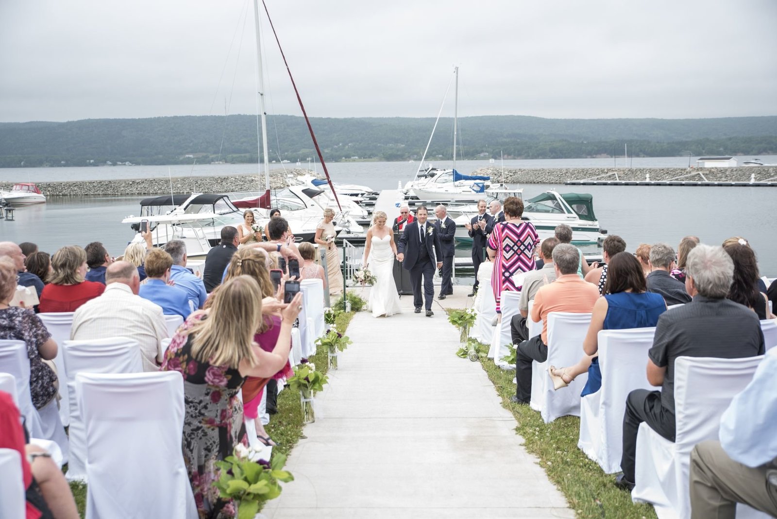 Andrew and Erica- Ben Eoin Yacht Club Wedding