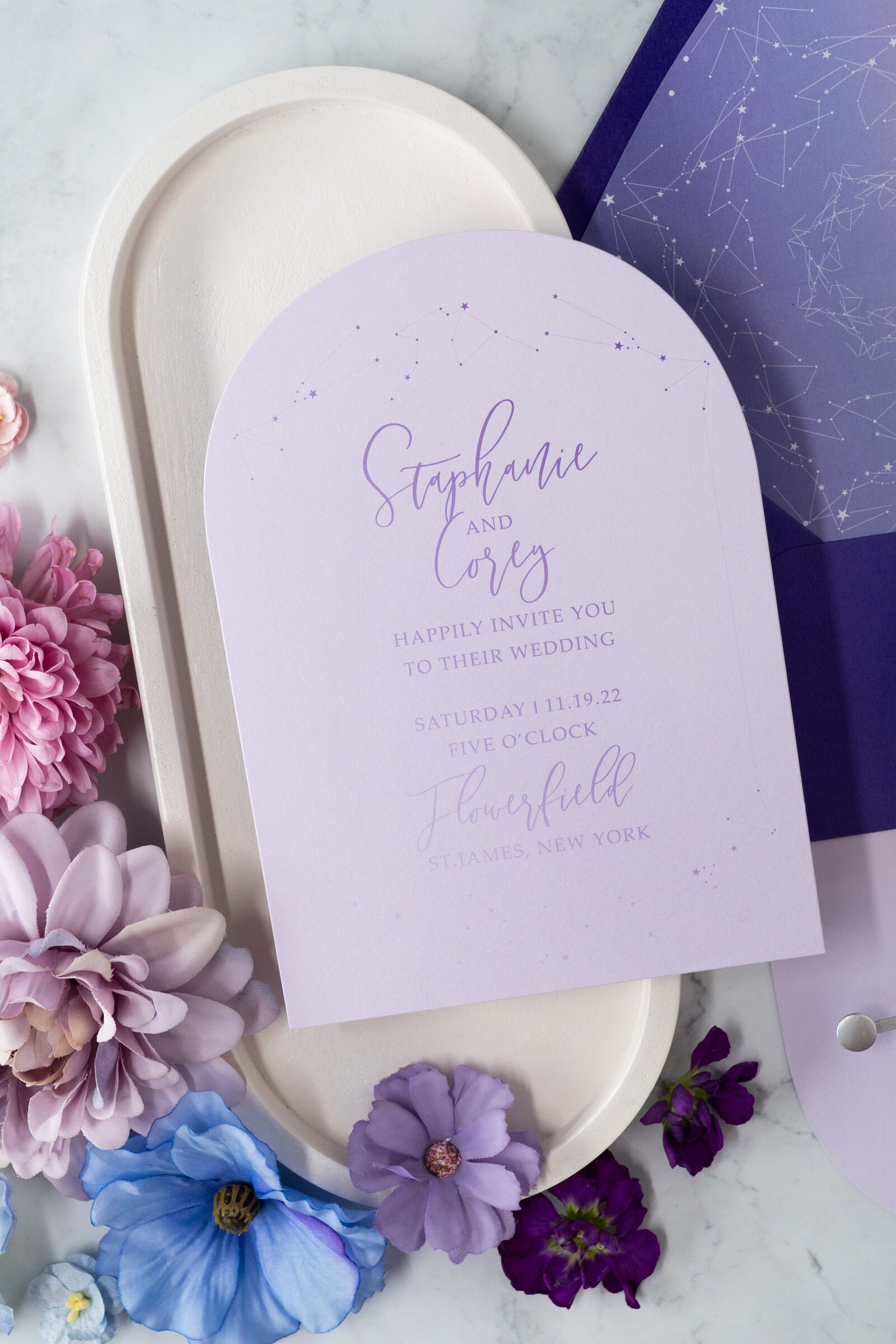 celestial-arch-lavender-wedding-invitation