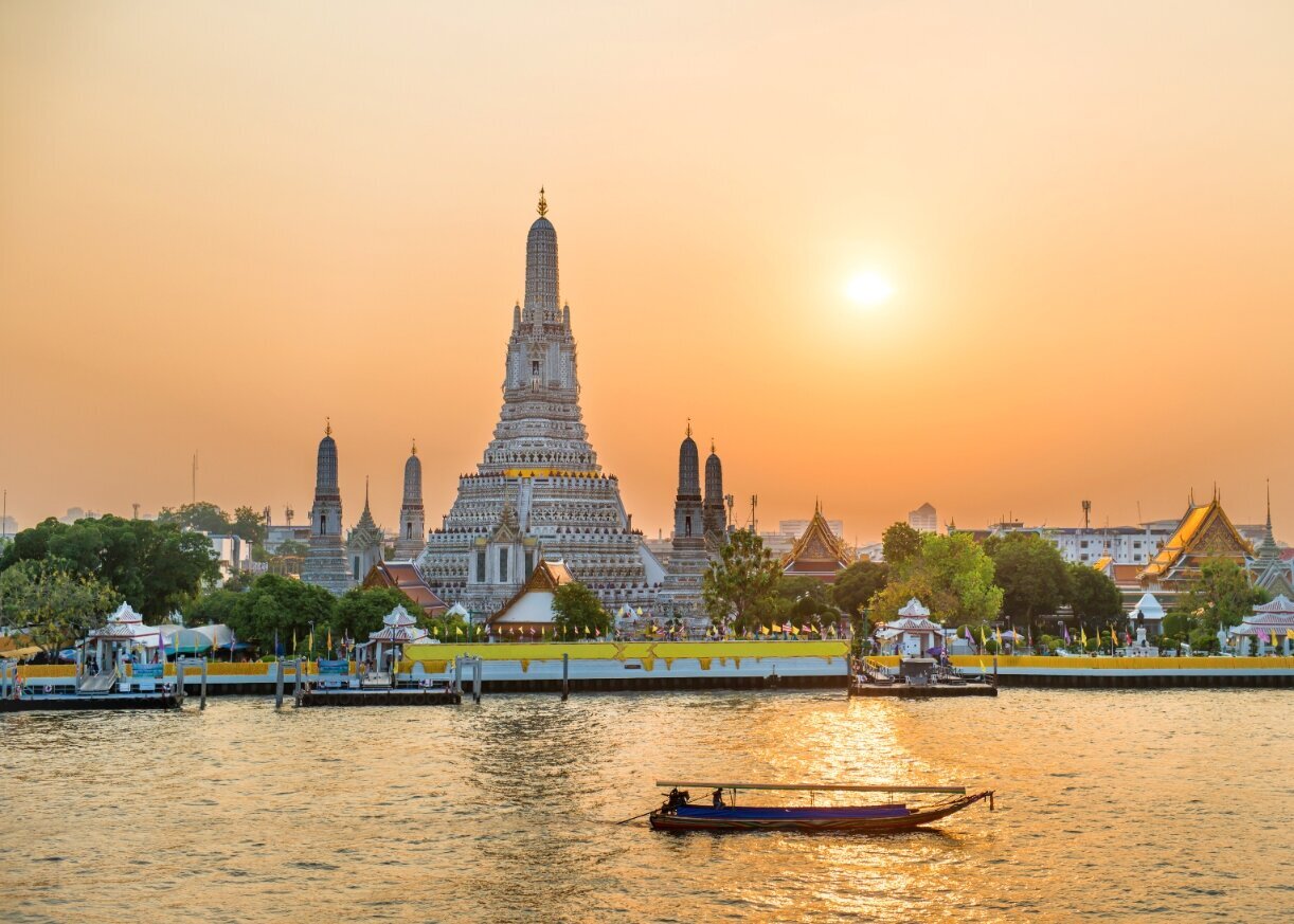 Thailand-Bangkok-rivier