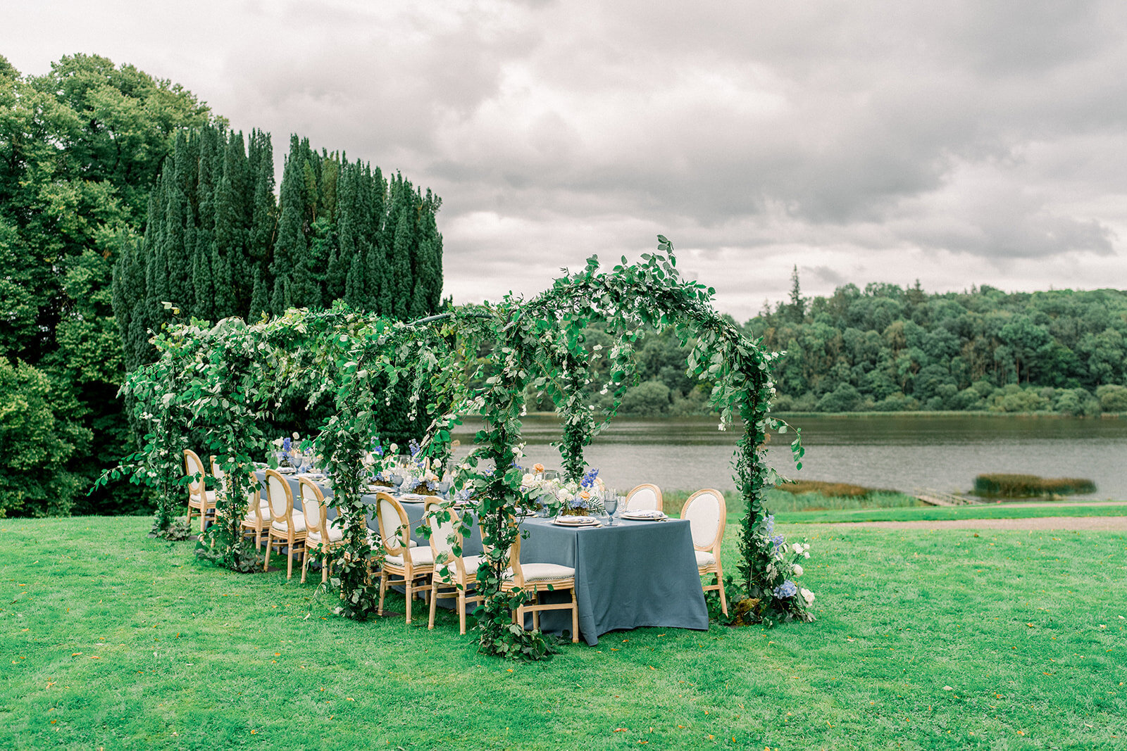 Luxury Wedding Reception at Castle Leslie, Ireland