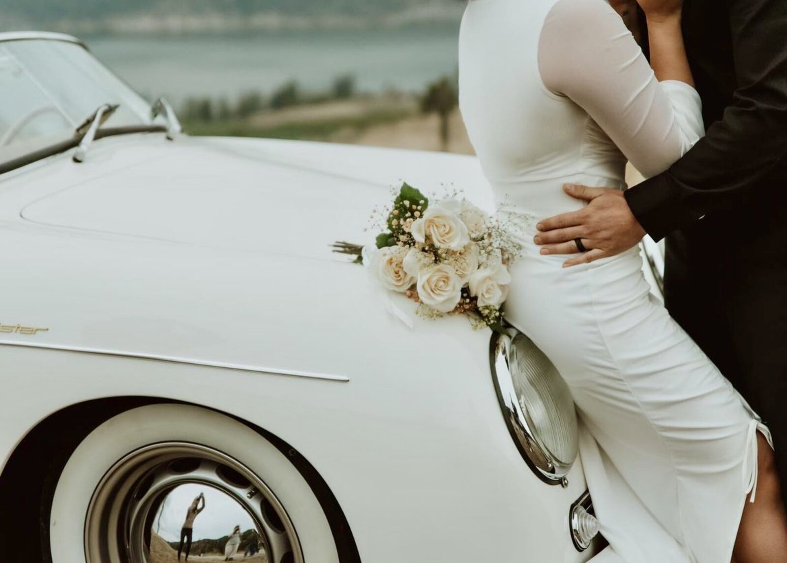 Vintage Engagement Car for Hire | Porsche 356 Speedster