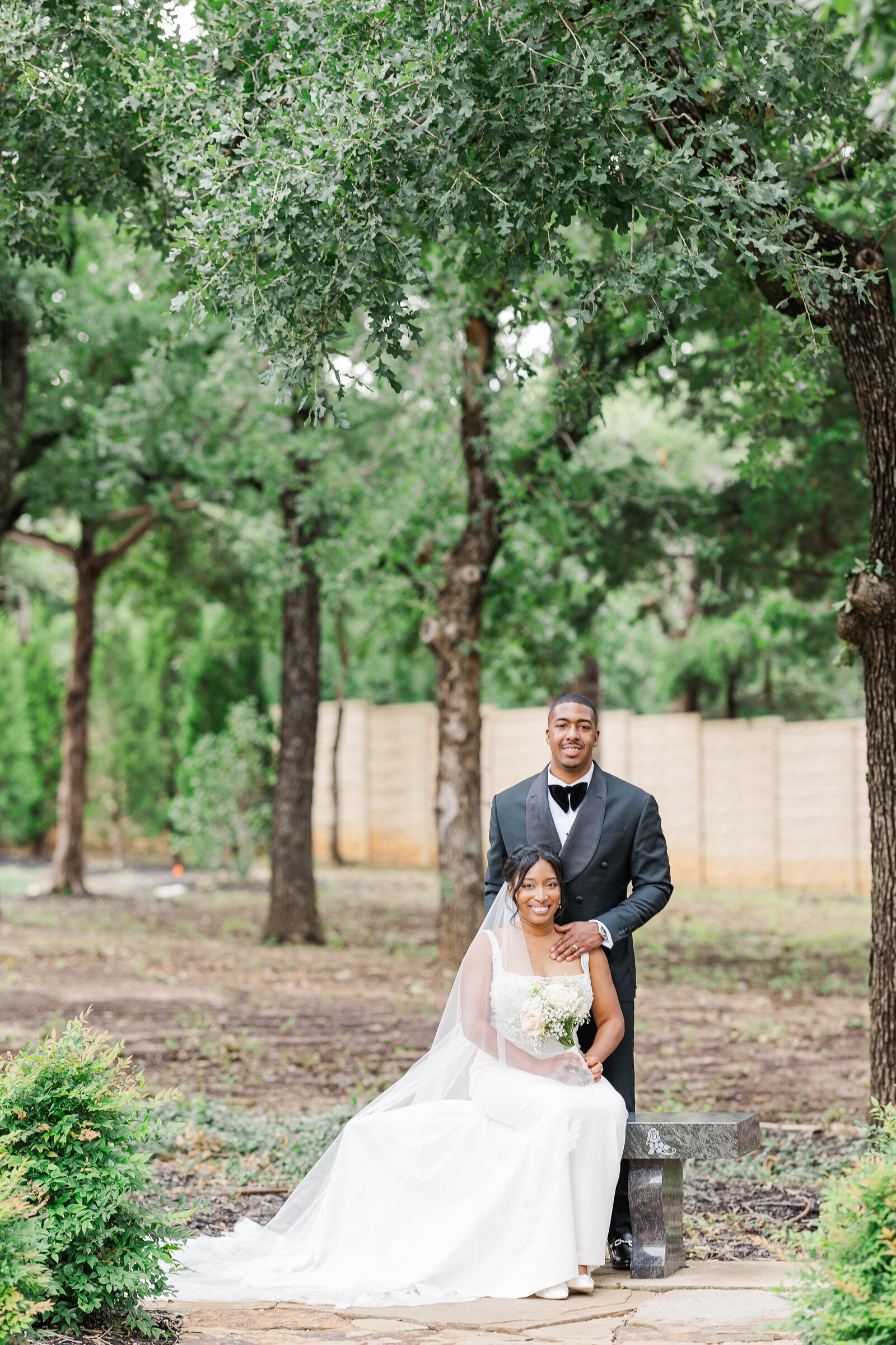 Intimate wedding couple photography outdoor after ceremony