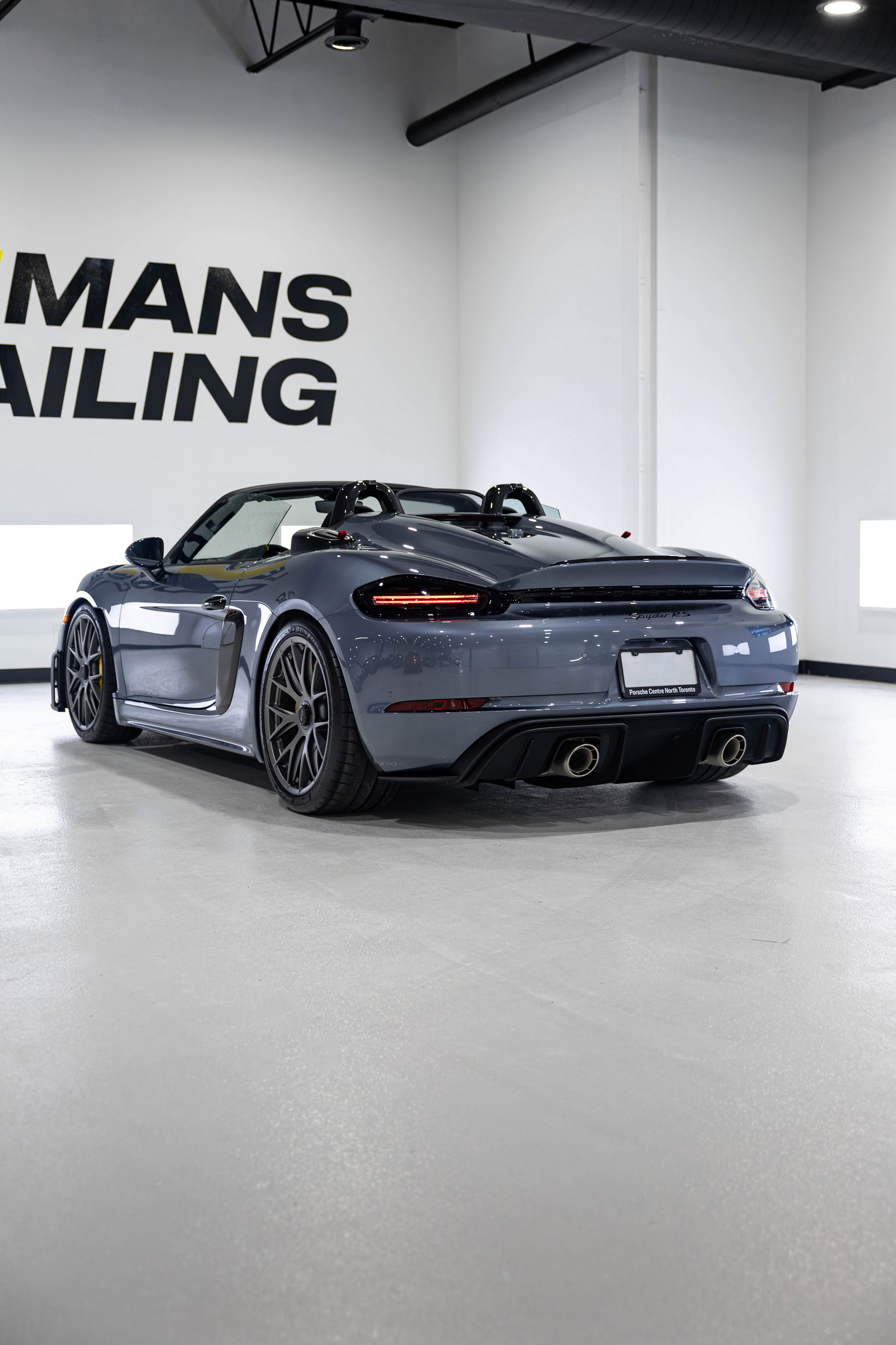 Grey RS Spyder ceramic coating markham toronto le mans detailing 13