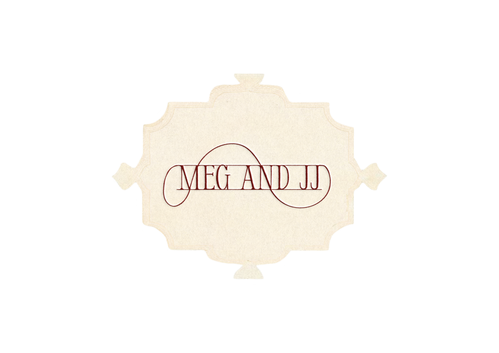 Lace Cutout for the Logo