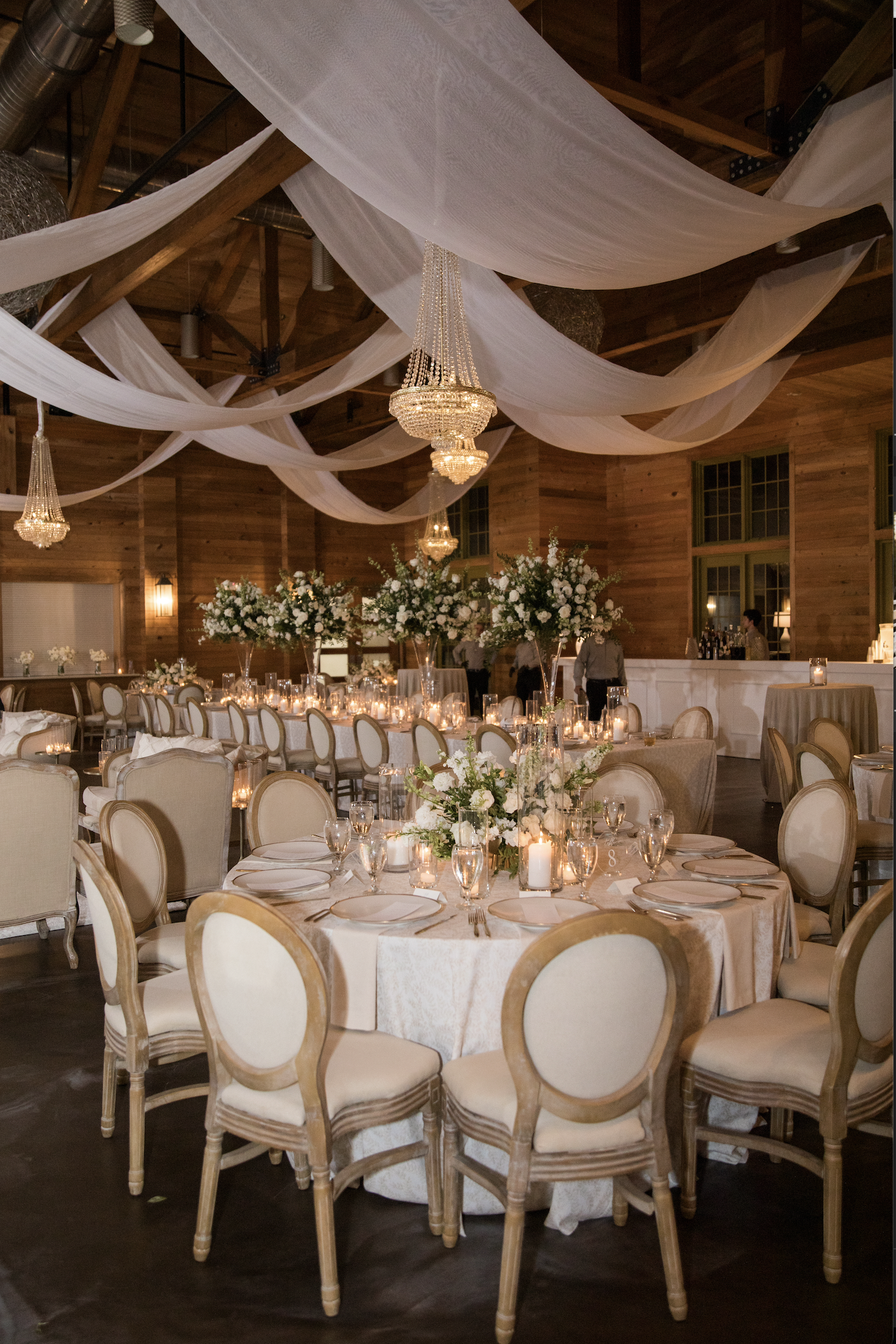 Planning for watercolor lakehouse reception